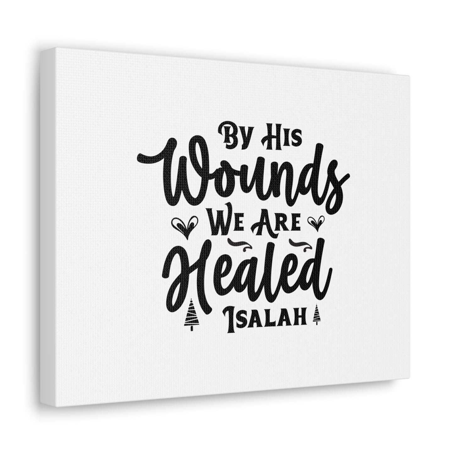 We Are Healed Isaiah 53:5 Christian Wall Art Bible Verse Print Ready to Hang