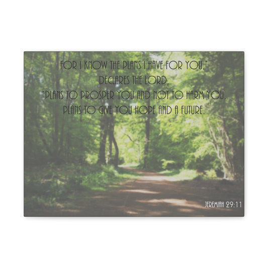 To Prosper Jeremiah 29:11 Christian Wall Art Bible Verse Print Ready to Hang