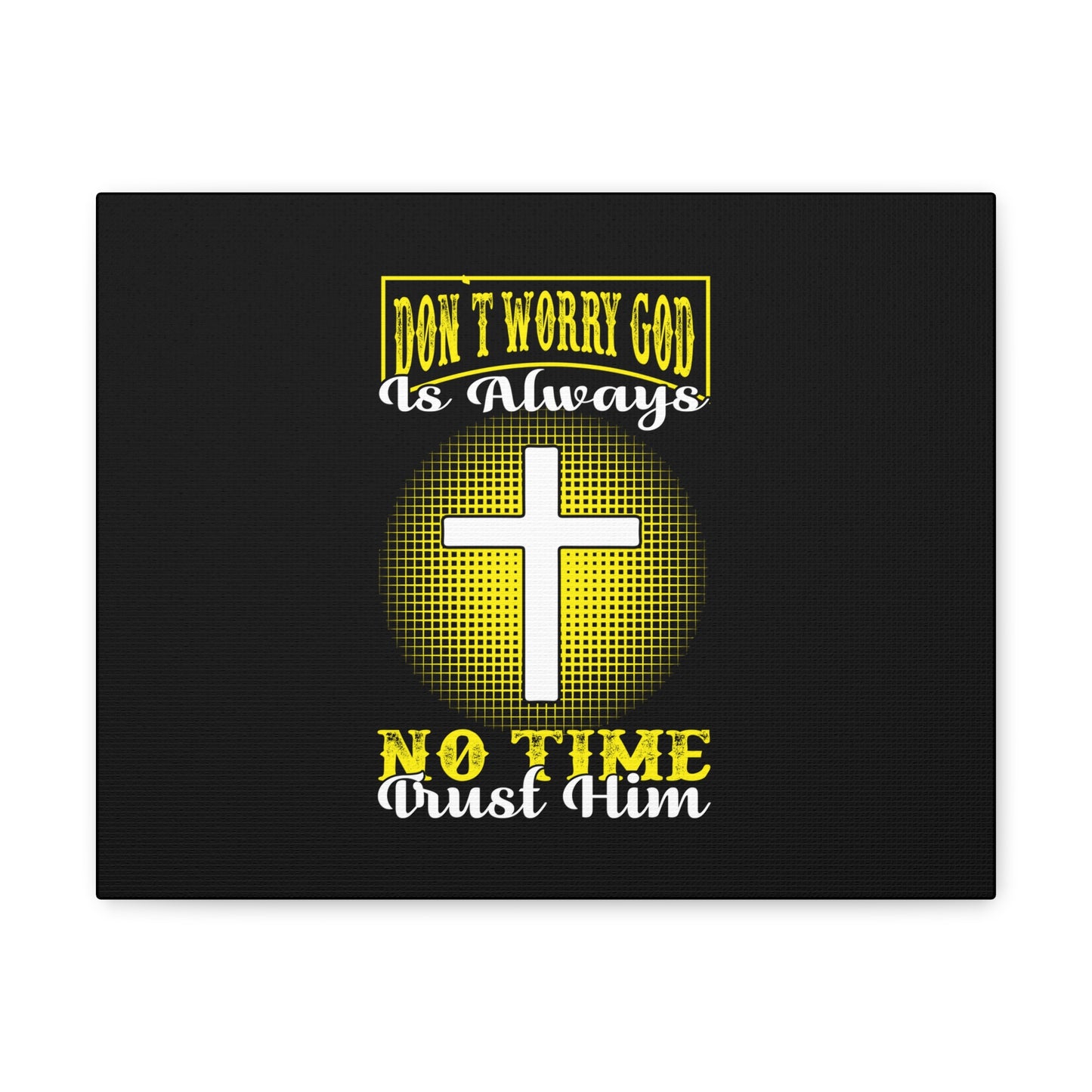 Trust Him Psalm 37:3-7 Christian Wall Art Bible Verse Print Ready to Hang