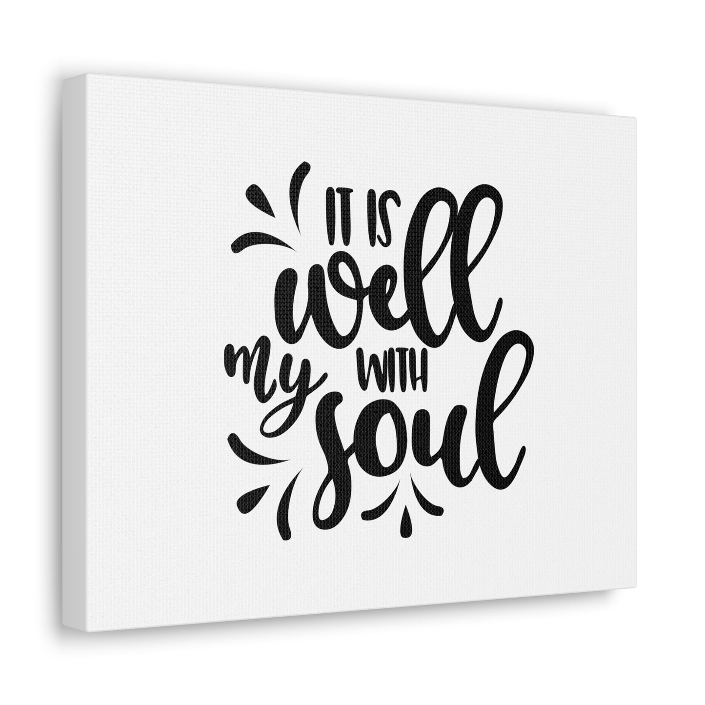 Well With My Soul Psalm 42:7 Christian Wall Art Bible Verse Print Ready to Hang