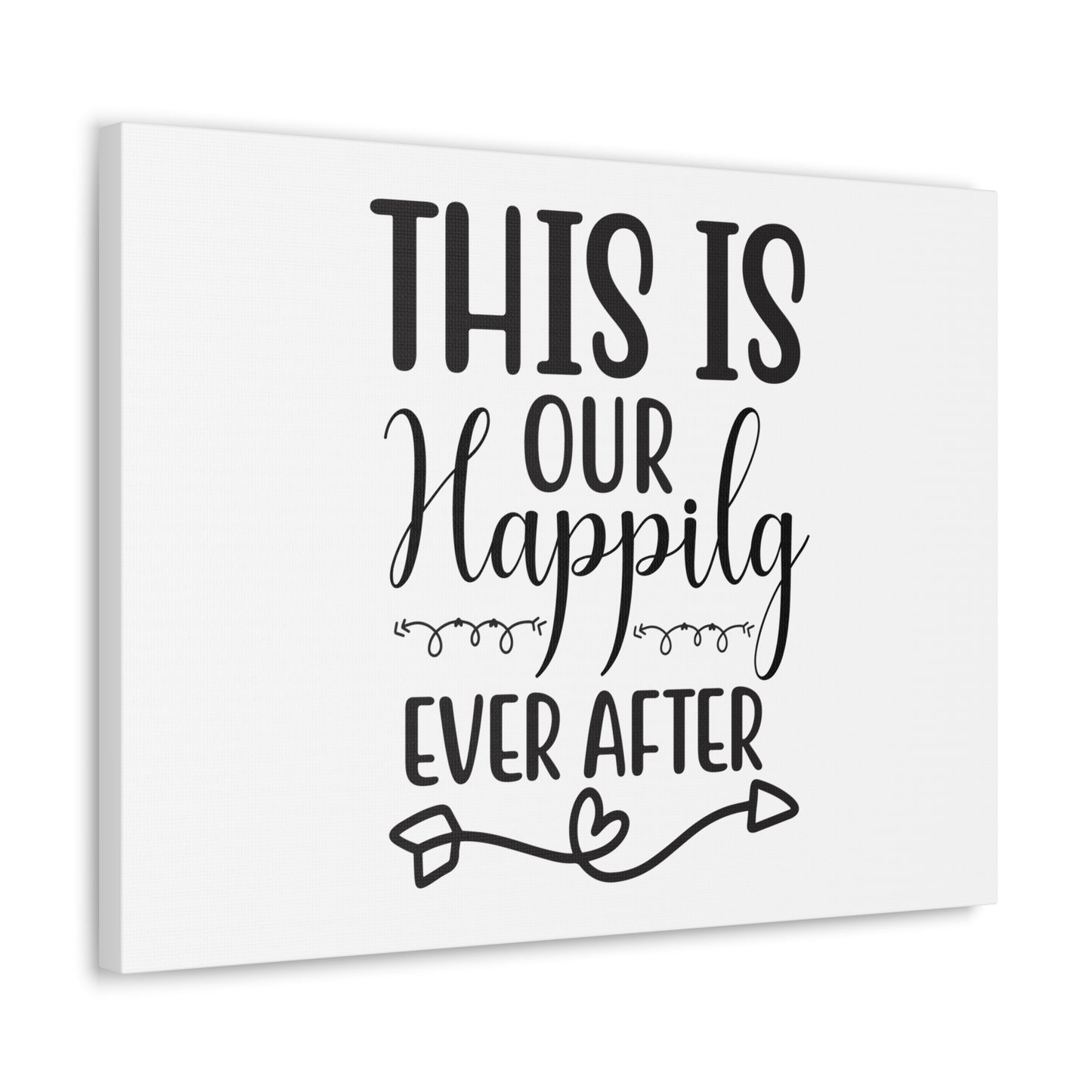 This Is Our Happily Ever After Jeremiah 29:11 Christian Wall Art Print Ready to Hang