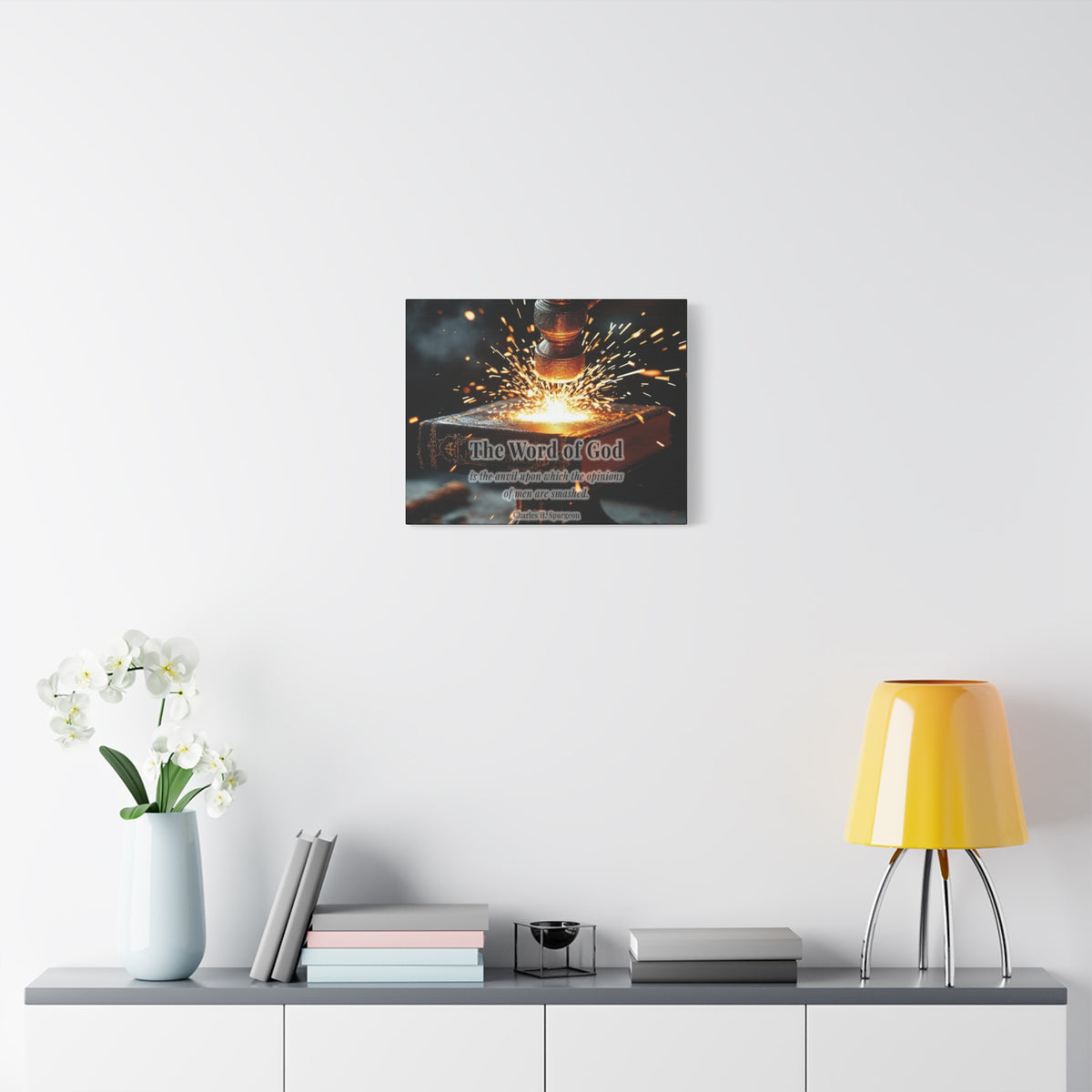 Scripture Walls The Word of God by Charles H. Spurgeon Bible Verse Canvas Christian Wall Art Ready to Hang Unframed
