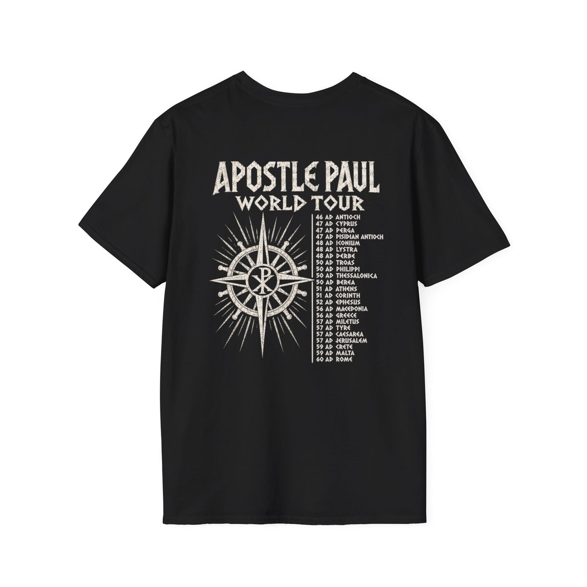 Apostle Paul Damascus Road World Tour Christian T-Shirt