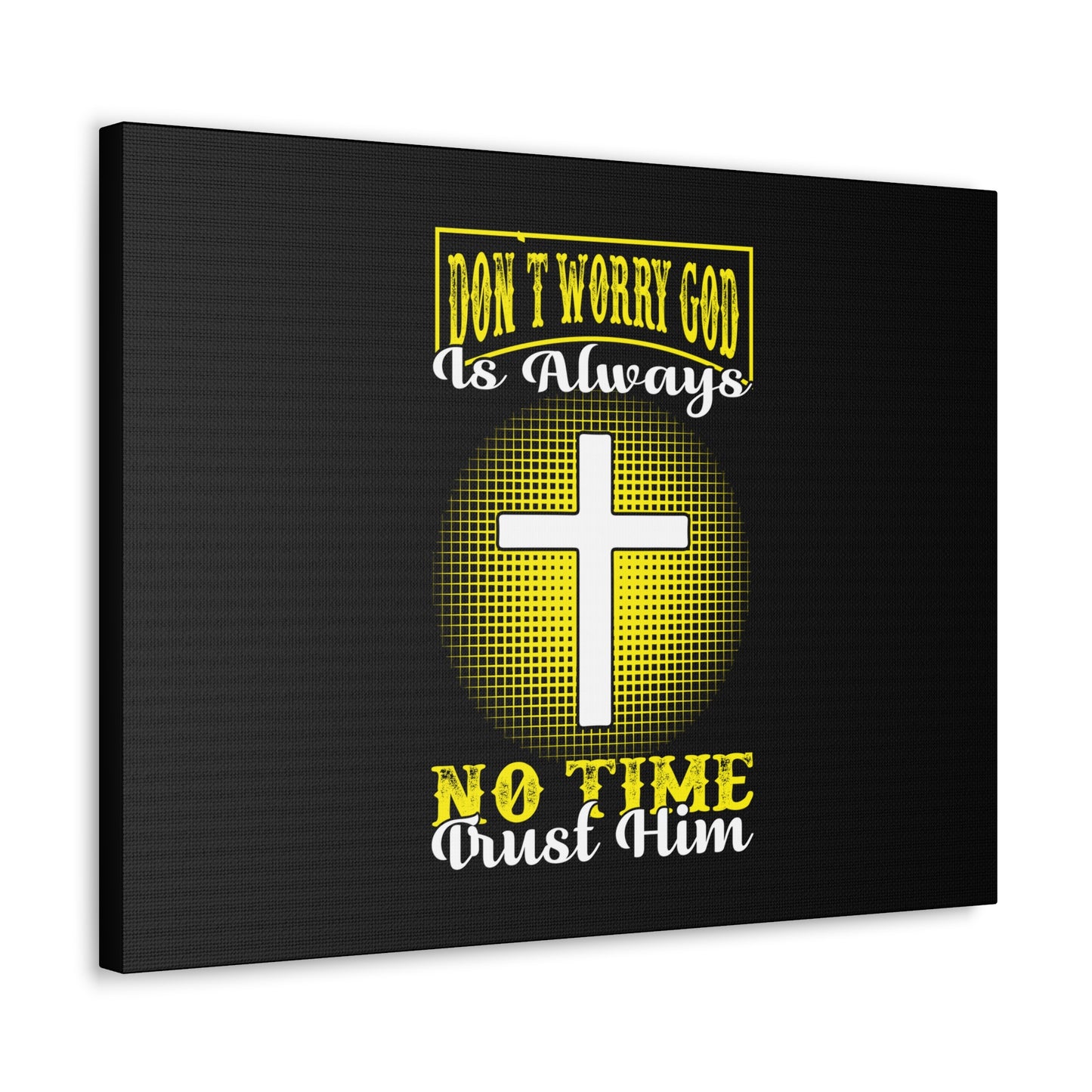 Trust Him Psalm 37:3-7 Christian Wall Art Bible Verse Print Ready to Hang