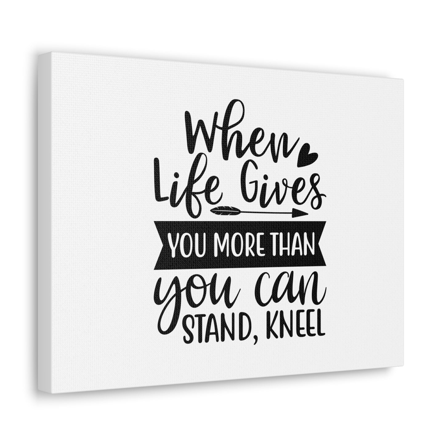 When Life Gives Romans 8:28 Christian Wall Art Bible Verse Print Ready to Hang