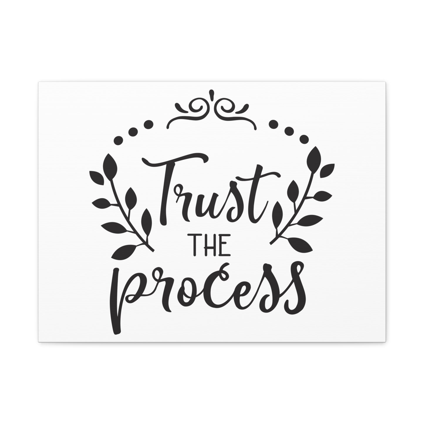 Trust The Process Psalm 37:3 Christian Wall Art Print Ready to Hang