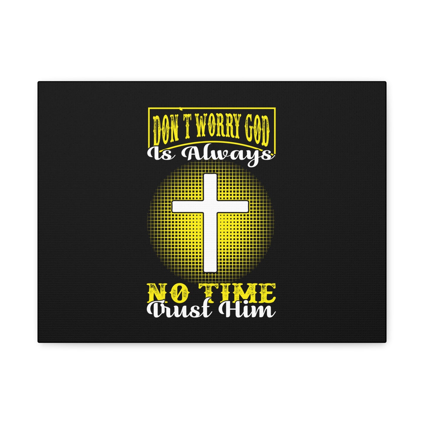 Trust Him Psalm 37:3-7 Christian Wall Art Bible Verse Print Ready to Hang