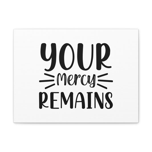 Your Mercy Remains James 2:13 Christian Wall Art Bible Verse Print Ready to Hang