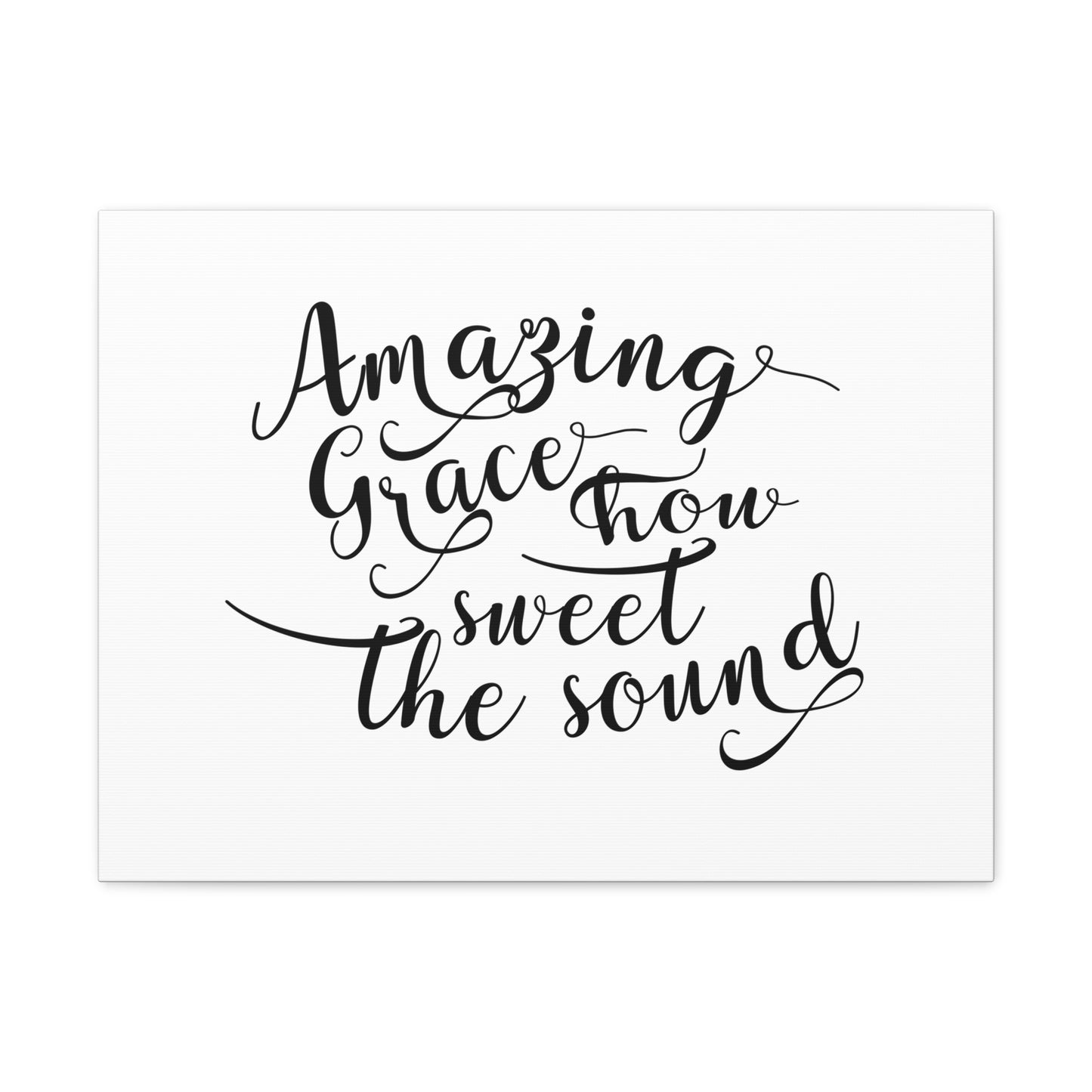 Thou Sweet The Sound Hebrews 4:16 Christian Wall Art Bible Verse Print Ready to Hang