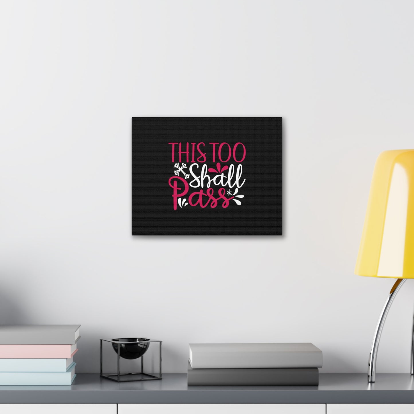 This Too Shall Pass Matthew 24:35 Christian Wall Art Bible Verse Print Ready to Hang