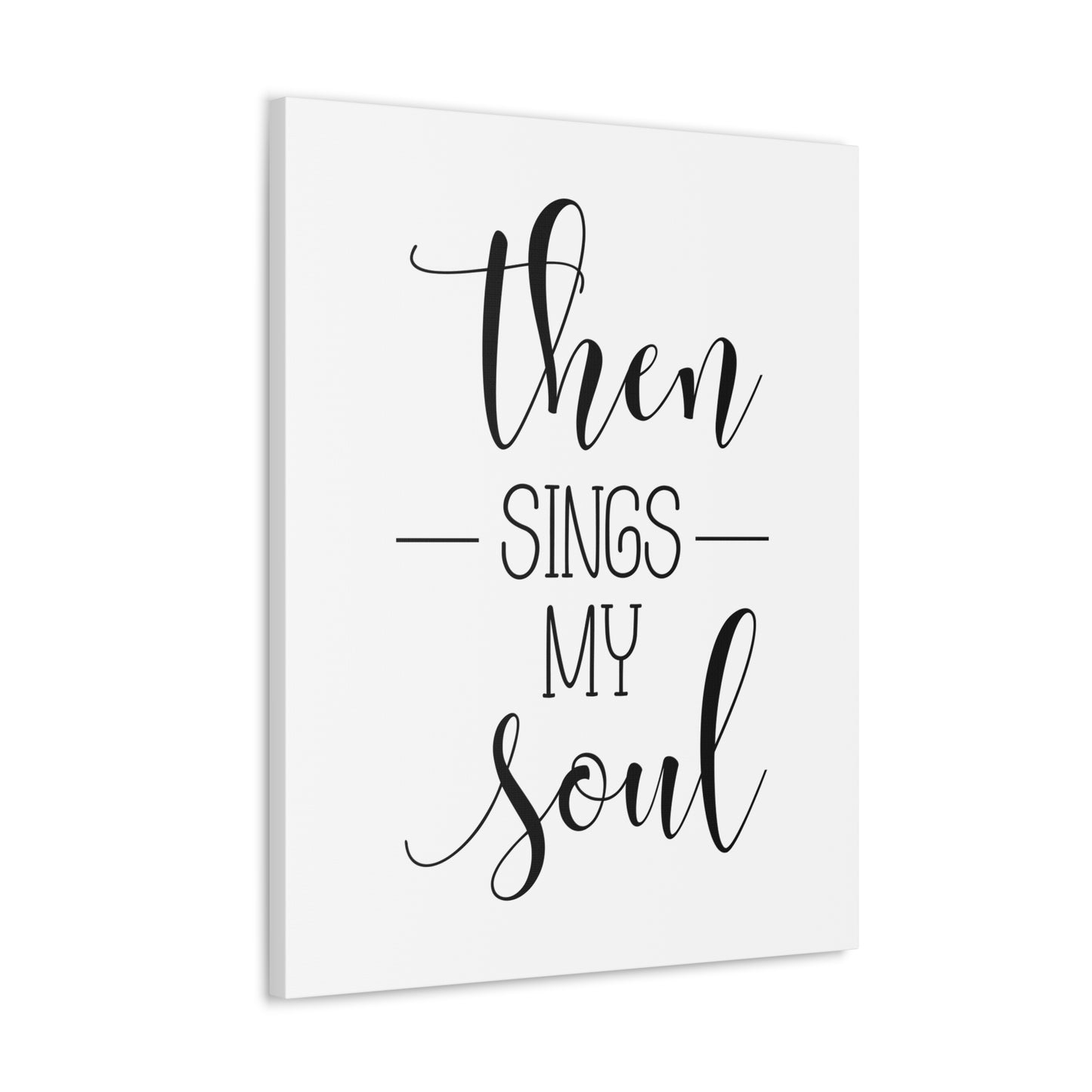 Then Sings My Soul Psalms 108:2 Christian Wall Art Bible Verse Print Ready to Hang