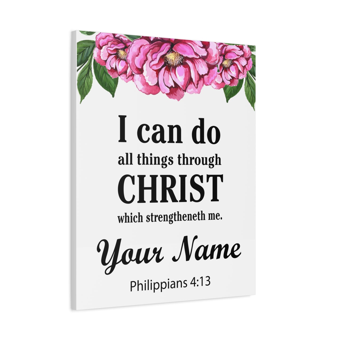 Personalized Philippians 4:13