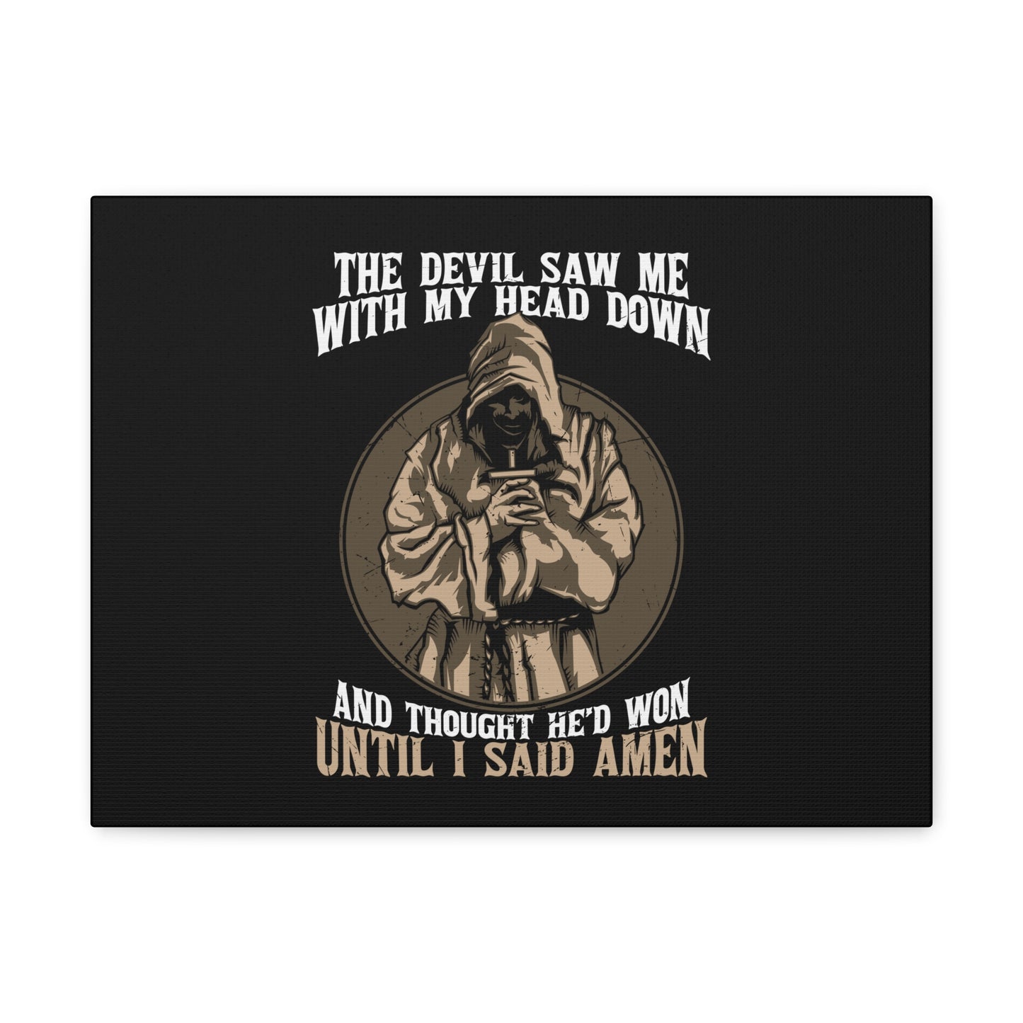 Until I Said Amen 2 Corinthians 11:3 Christian Wall Art Bible Verse Print Ready to Hang