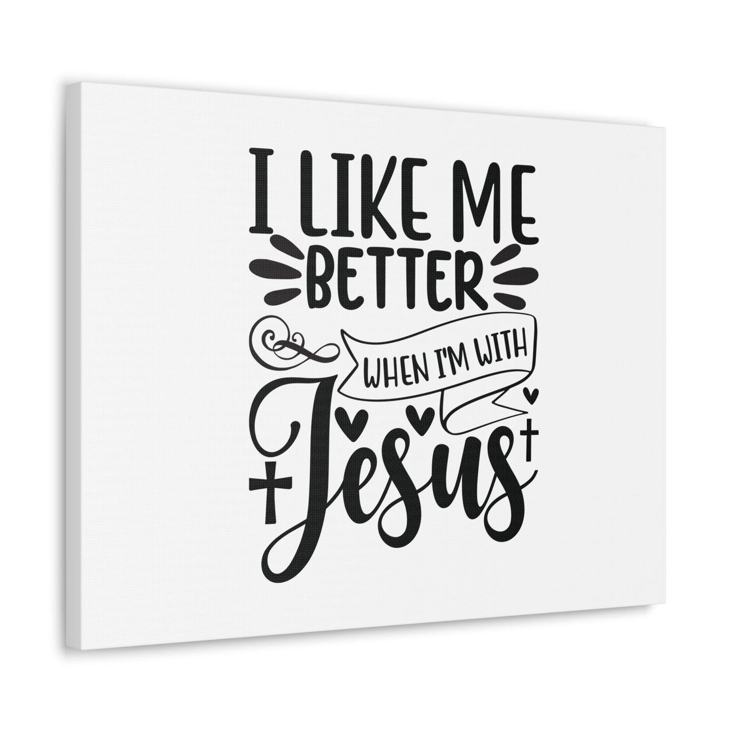 When I'm With Jesus Acts 4:13 Christian Wall Art Bible Verse Print Ready to Hang
