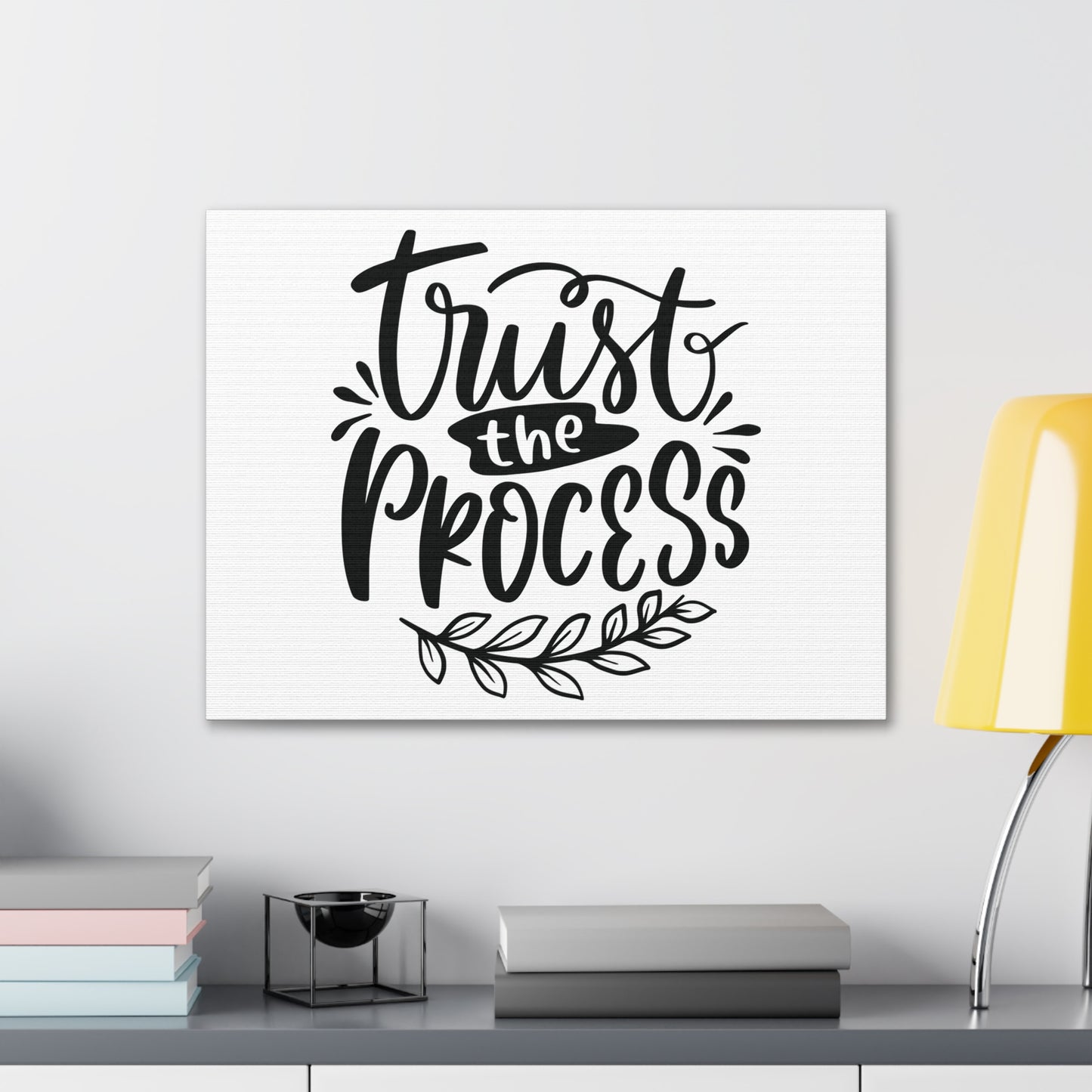 Trust The Process PSALM 37:3 Christian Wall Art Bible Verse Print Ready to Hang