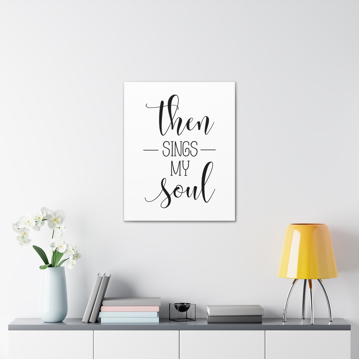 Then Sings My Soul Psalms 108:2 Christian Wall Art Bible Verse Print Ready to Hang