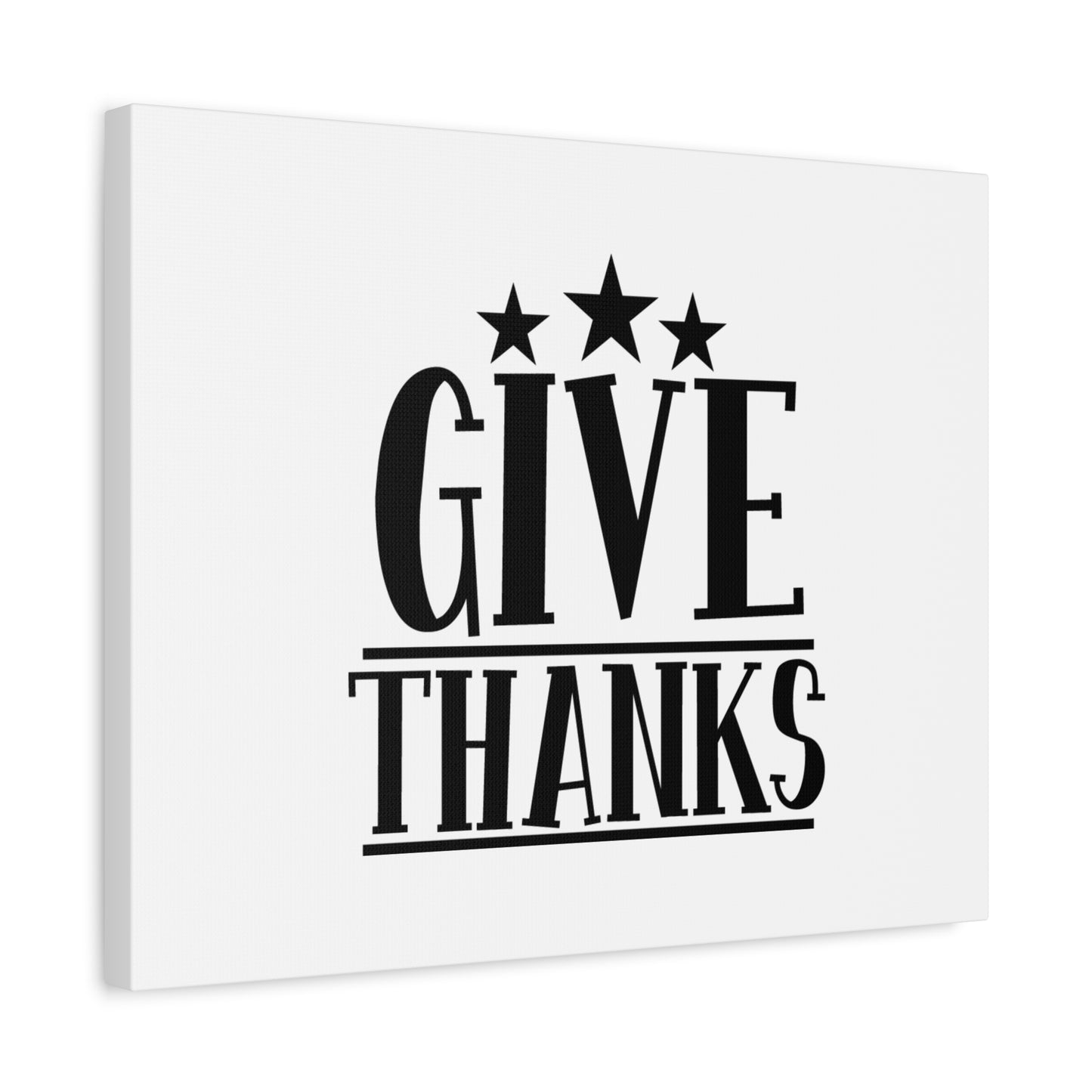 Scripture Canvas Give Thanks Psalm 103:1 Christian Wall Art Bible Verse Print Ready to Hang