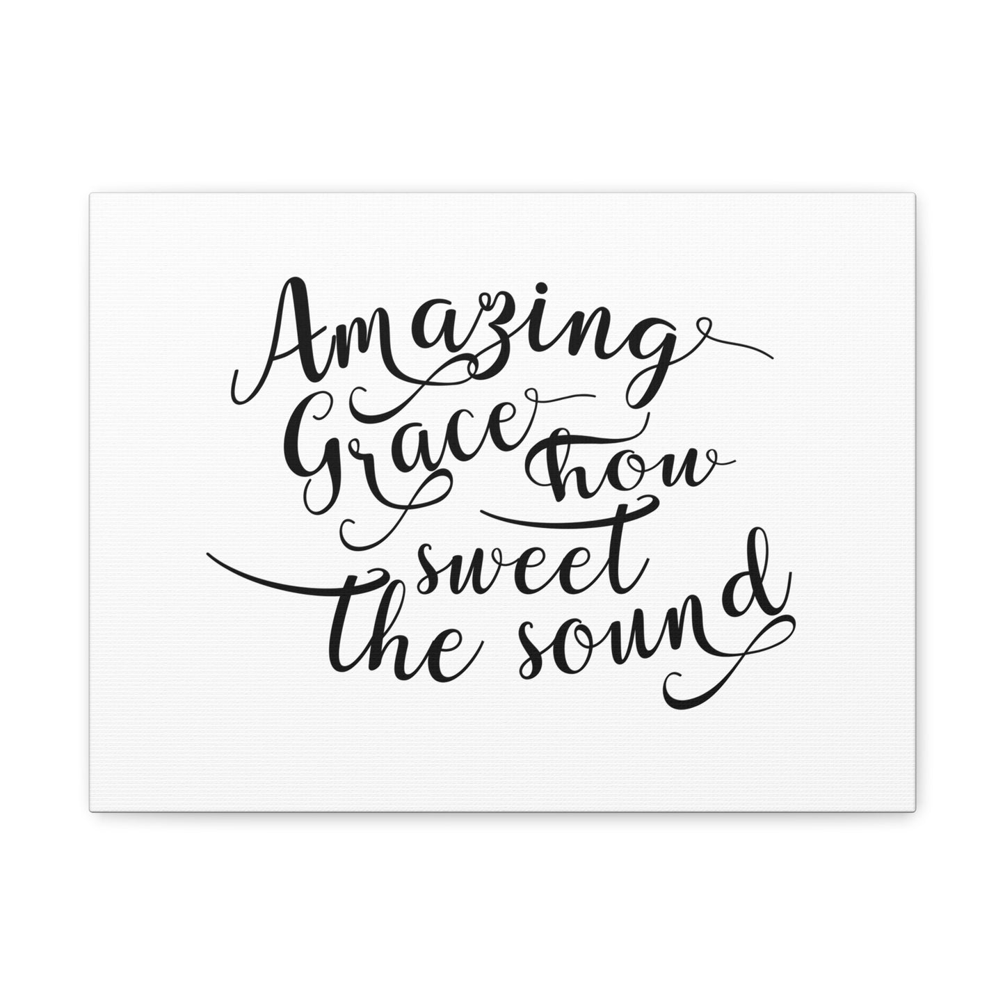 Thou Sweet The Sound Hebrews 4:16 Christian Wall Art Bible Verse Print Ready to Hang