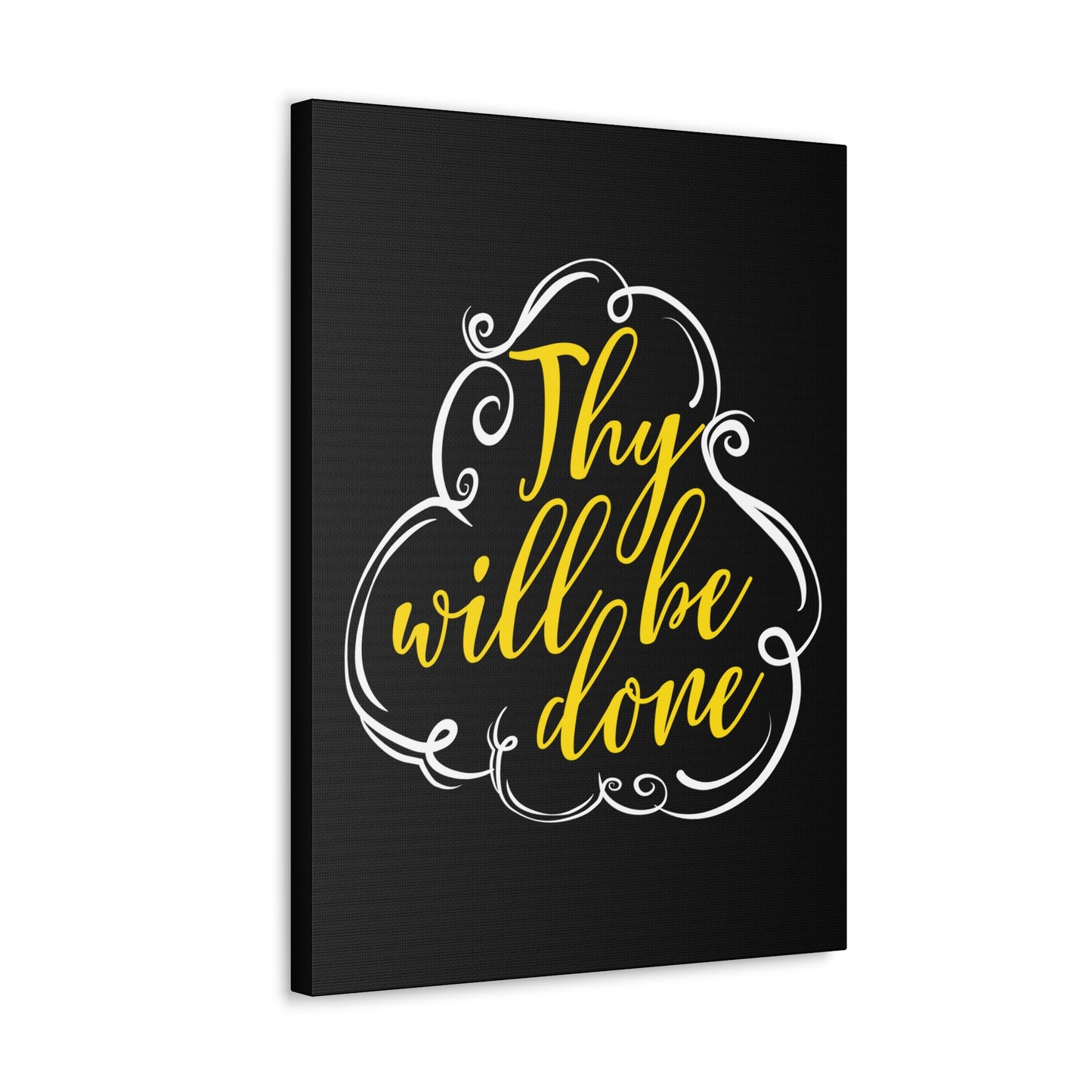 Thy Will Be Done Matthew 6:10 Christian Wall Art Print Ready to Hang