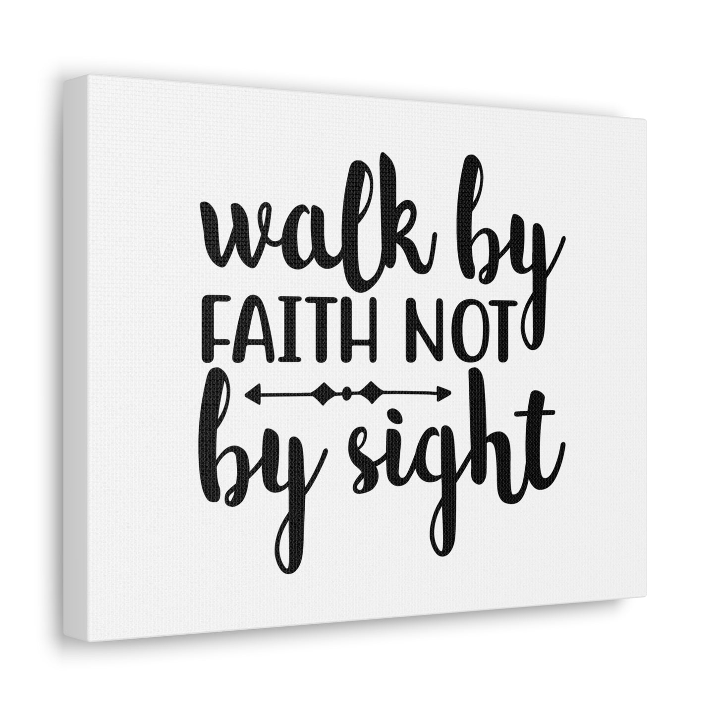 Walk By Faith Not By Sight 2 Corinthians 5:7 Christian Wall Art Bible Verse Print Ready to Hang