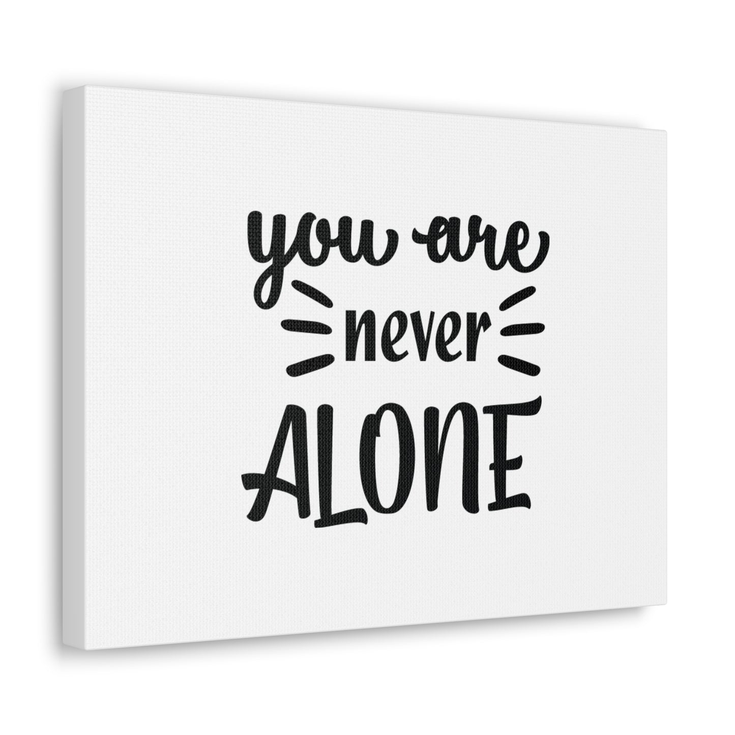 You Are Never Alone Jeremiah 29:11 Christian Wall Art Bible Verse Print Ready to Hang