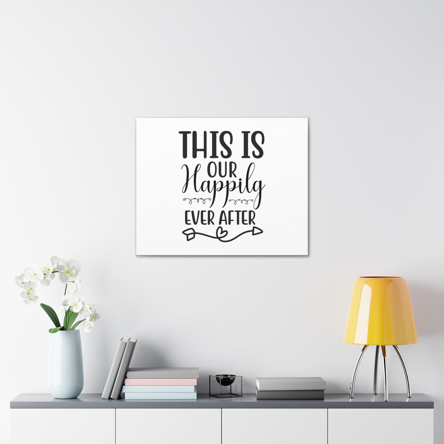 This Is Our Happily Ever After Jeremiah 29:11 Christian Wall Art Print Ready to Hang