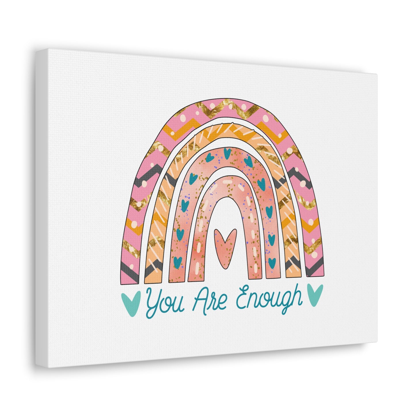 You Are Enough Rainbow 1 Corinthians 6:20 Christian Wall Art Bible Verse Print Ready to Hang