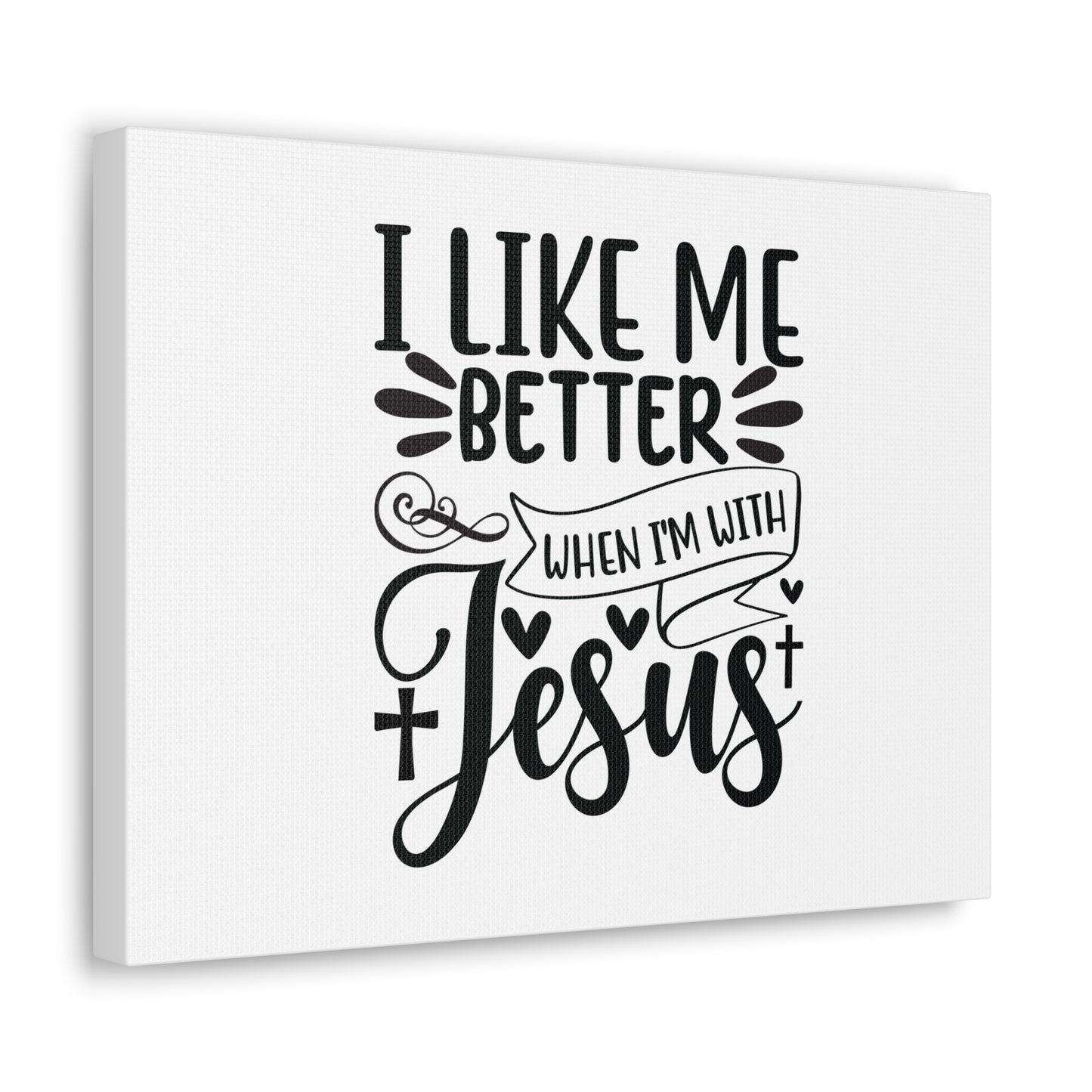 When I'm With Jesus Acts 4:13 Christian Wall Art Bible Verse Print Ready to Hang