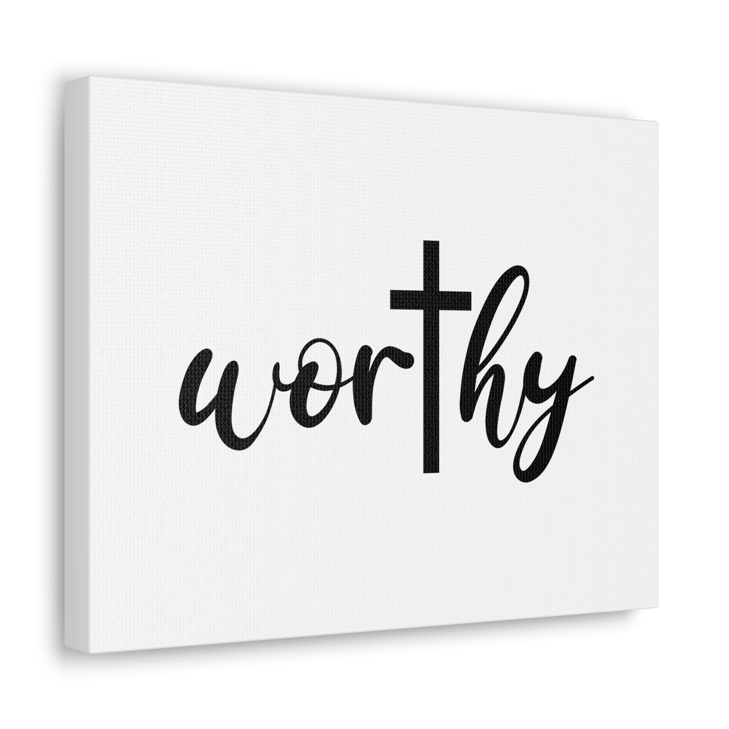 Worthy Ephesians 4:1 Christian Wall Art Bible Verse Print Ready to Hang
