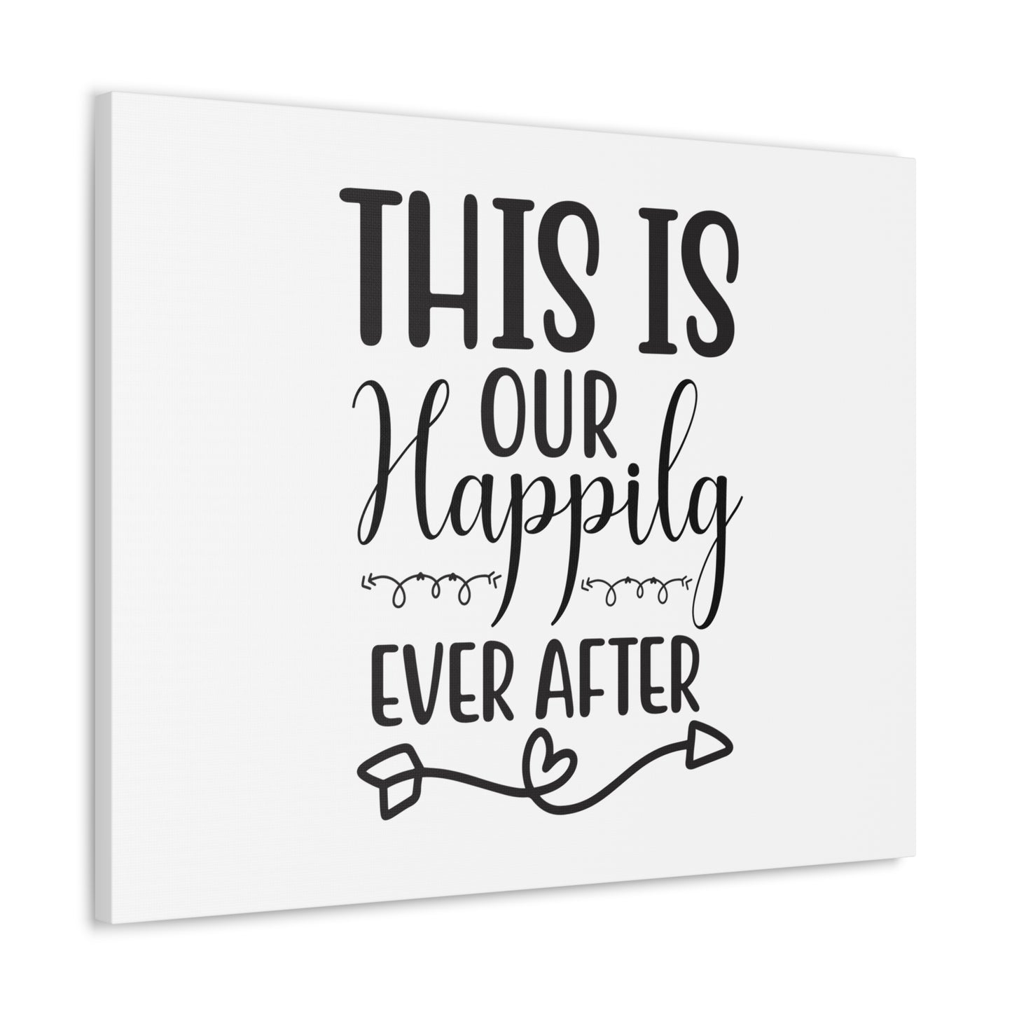 This Is Our Happily Ever After Jeremiah 29:11 Christian Wall Art Print Ready to Hang