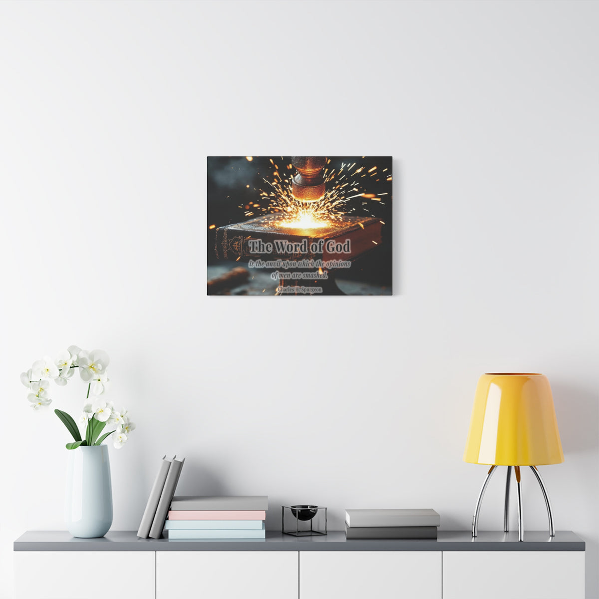 Scripture Walls The Word of God by Charles H. Spurgeon Bible Verse Canvas Christian Wall Art Ready to Hang Unframed