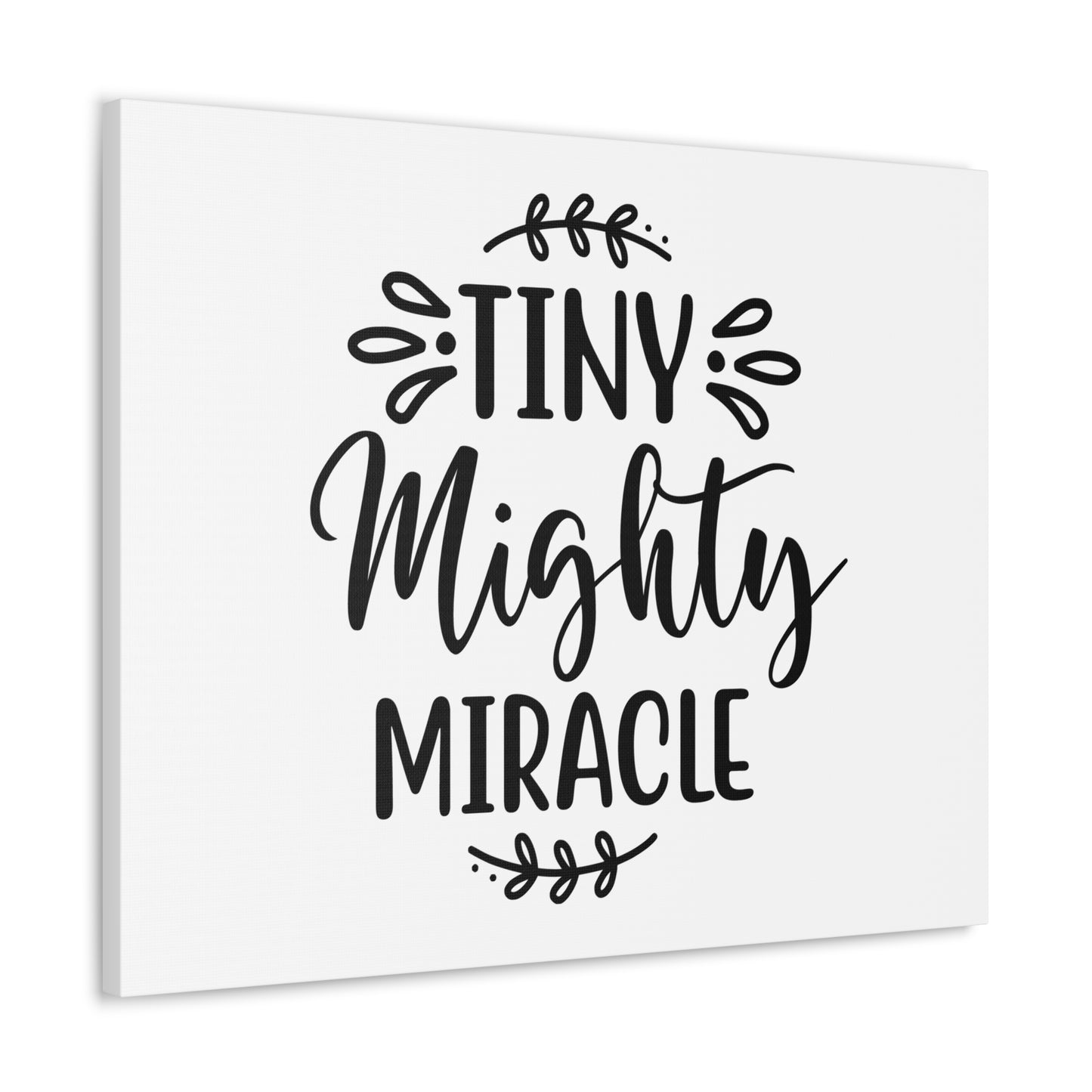 Tiny Mighty Miracle Deuteronomy 10:21 Christian Wall Art Print Ready to Hang