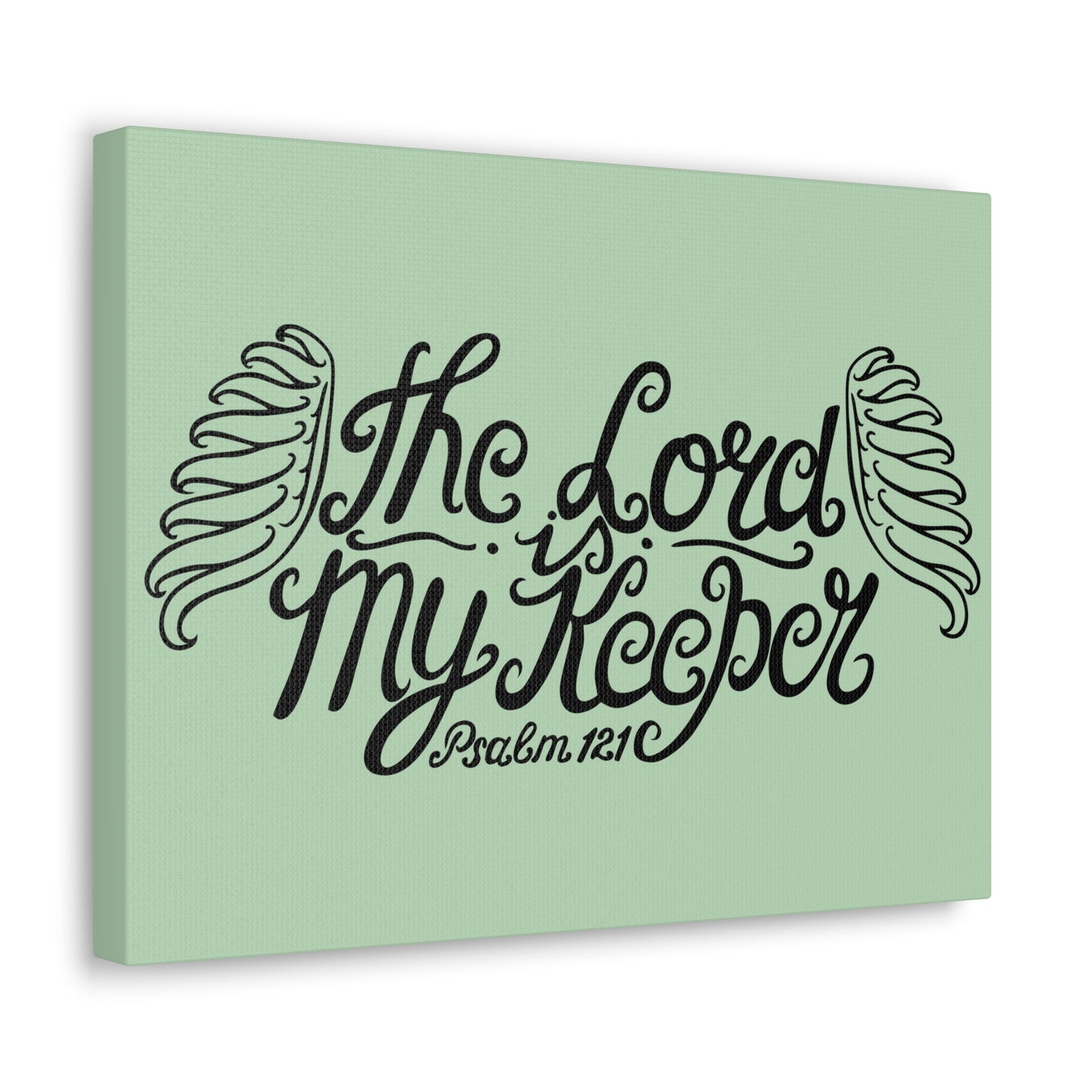 The Lord Is My Keeper Psalm 121  Bible Verse Canvas Christian Wall Art Ready To Hang