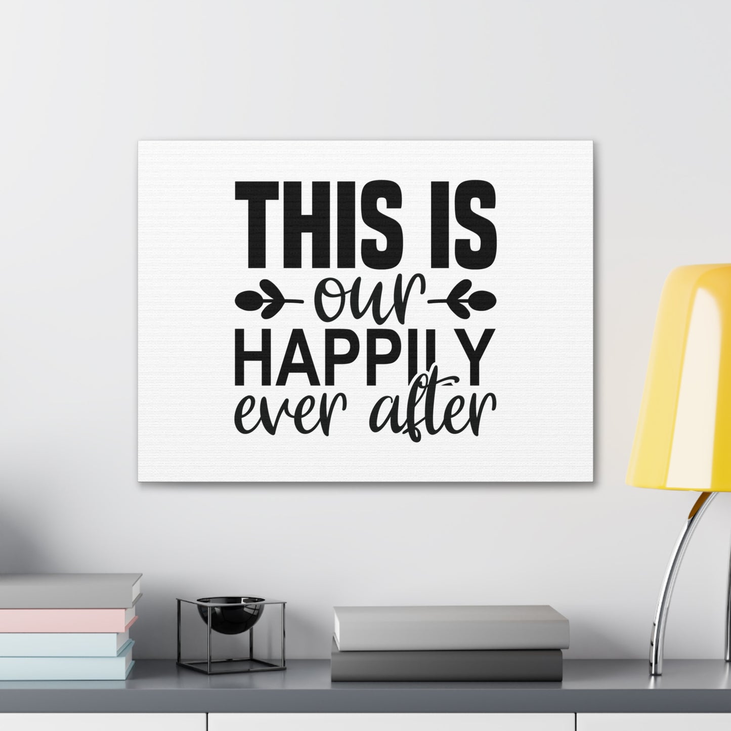 This Is Our Happily Ever 2 Timothy 4:7 After Christian Wall Art Bible Verse Print Ready to Hang