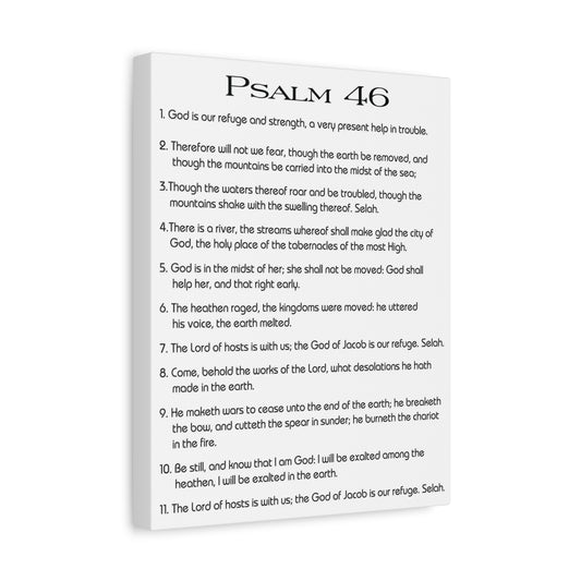 Scripture Walls Lord Reign In Me Psalm 46 Christian Wall Art Print Ready to Hang