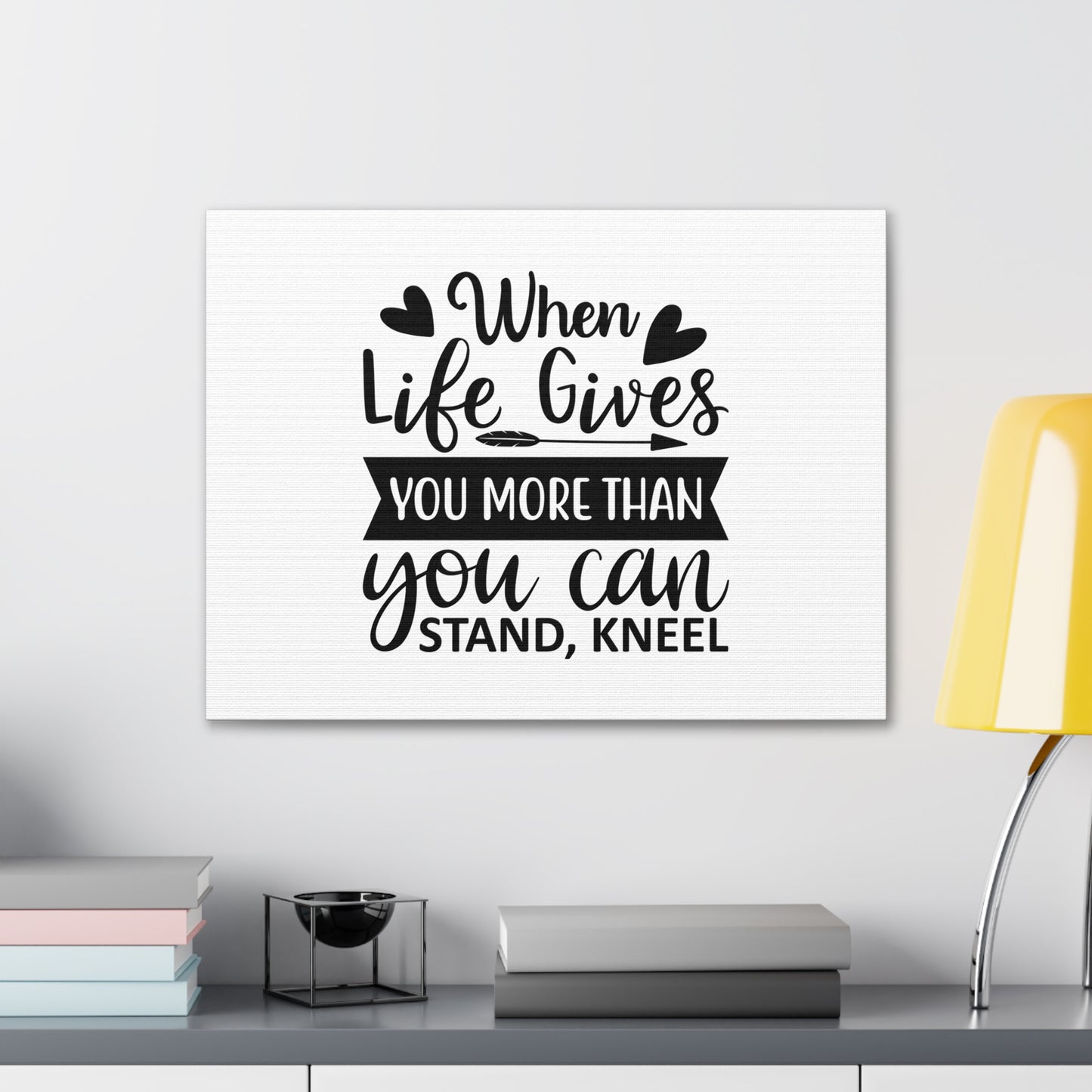 When Life Gives Romans 8:28 Christian Wall Art Bible Verse Print Ready to Hang