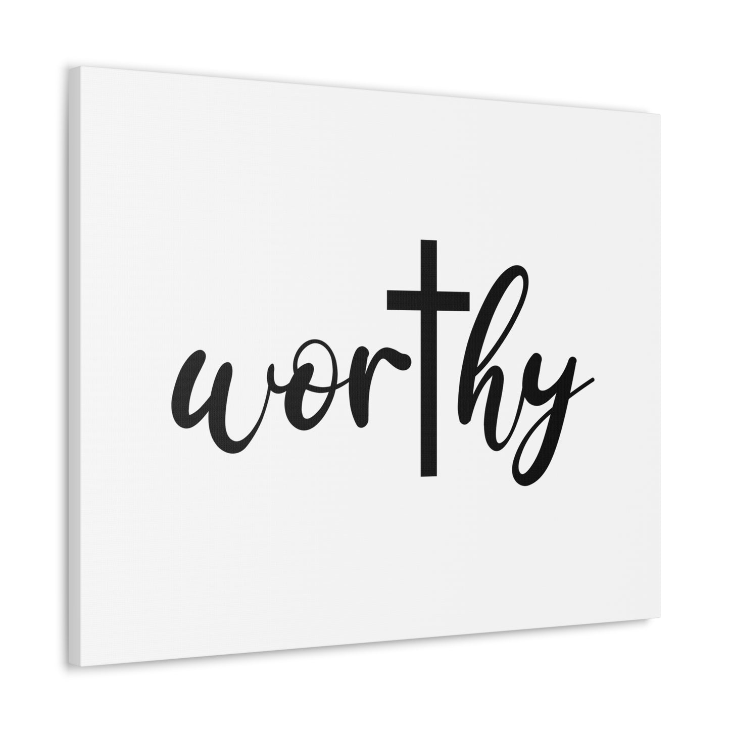 Worthy Ephesians 4:1 Christian Wall Art Bible Verse Print Ready to Hang