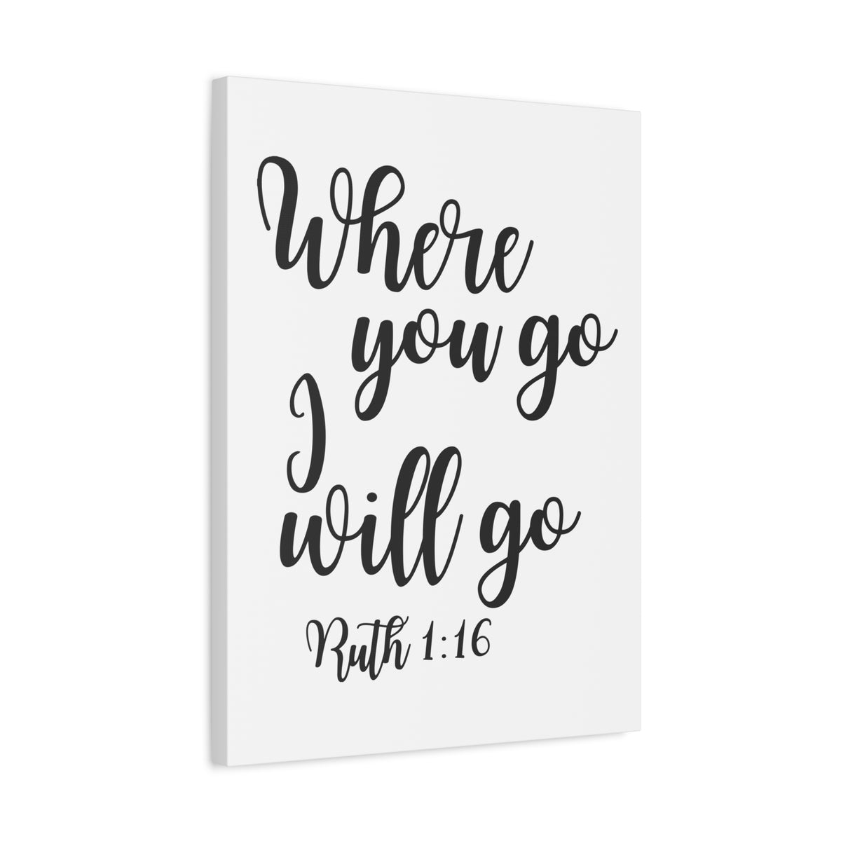 Scripture Walls  Bible Verse Canvas Christian Wall Art Ready to Hang Unframed