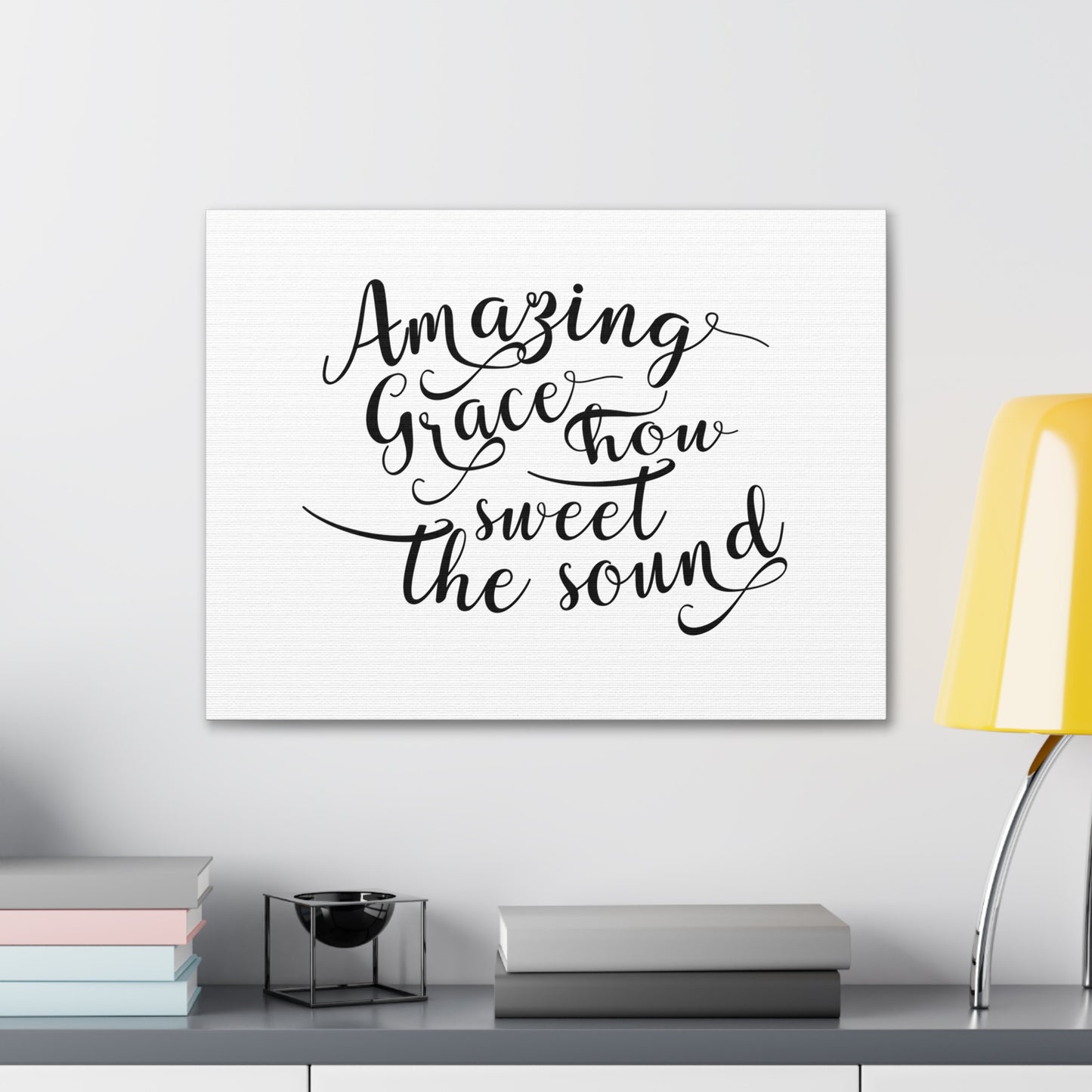 Thou Sweet The Sound Hebrews 4:16 Christian Wall Art Bible Verse Print Ready to Hang