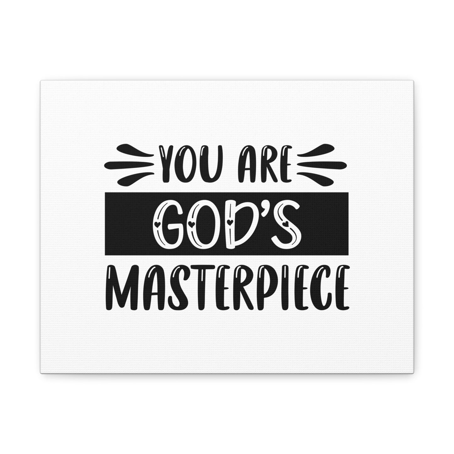 You Are God's Masterpiece Psalm 51:10 Christian Wall Art Bible Verse Print Ready to Hang