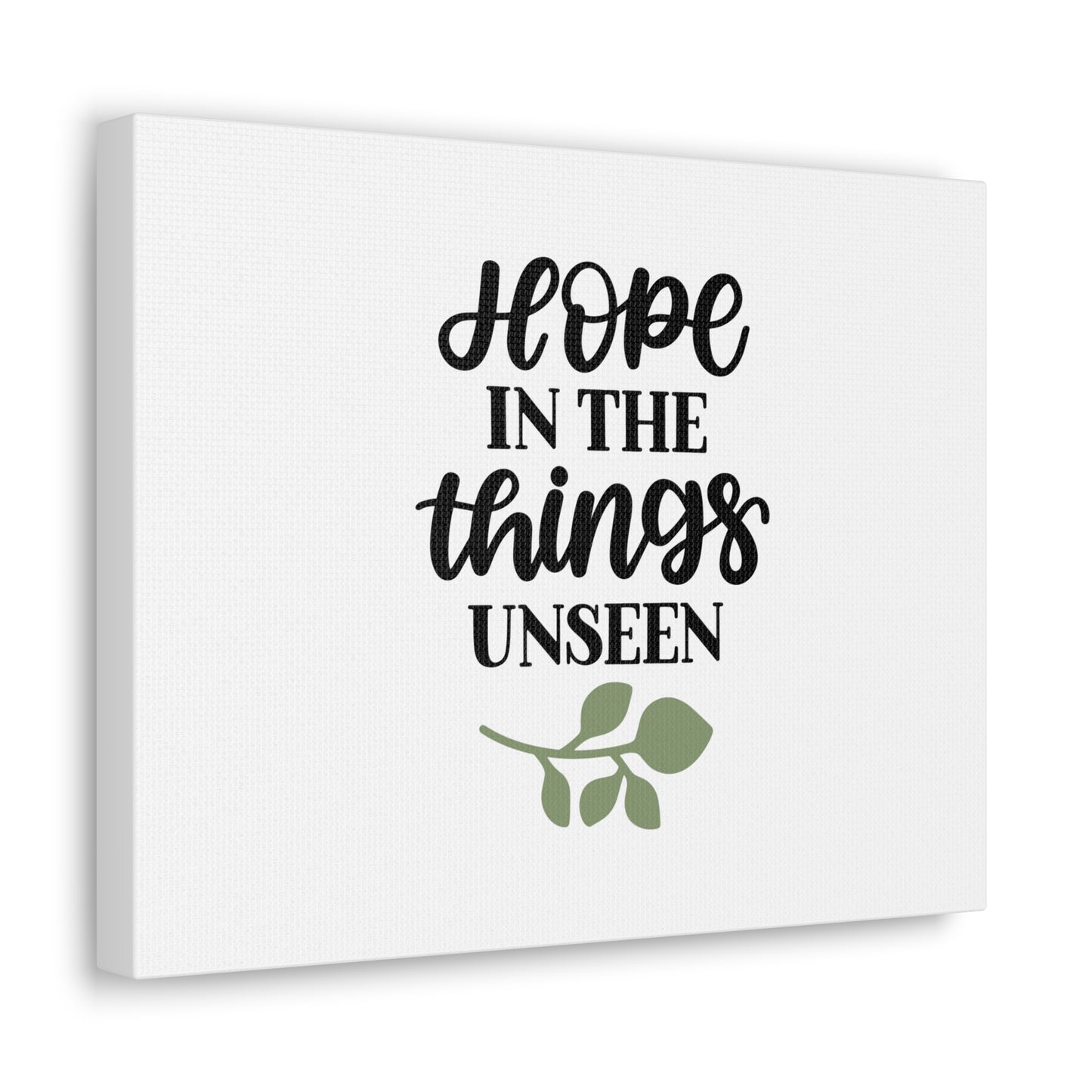 Hope In The Things Unseen Hebrews 11:1 Christian Wall Art Bible Verse Print Ready to Hang