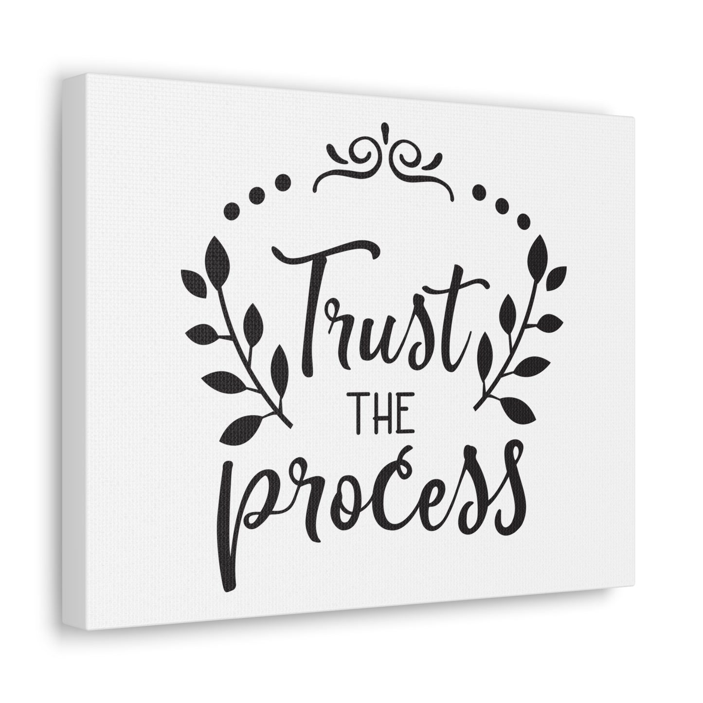 Trust The Process Psalm 37:3 Christian Wall Art Print Ready to Hang