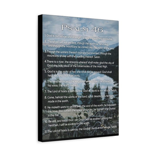 Scripture Walls Lord Reign In Me Psalm 46:11 Colored Christian Wall Art Print Ready to Hang