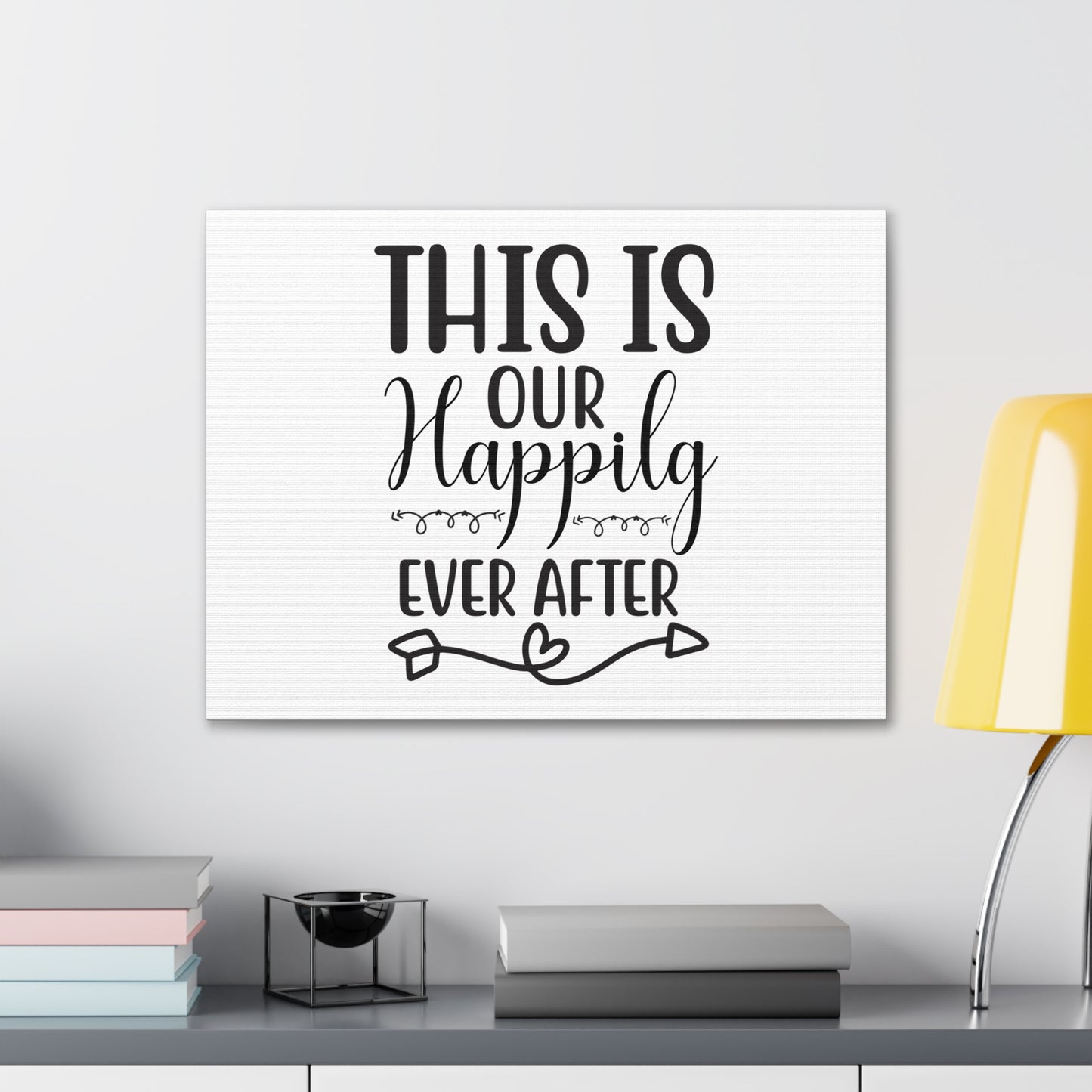 This Is Our Happily Ever After Jeremiah 29:11 Christian Wall Art Print Ready to Hang