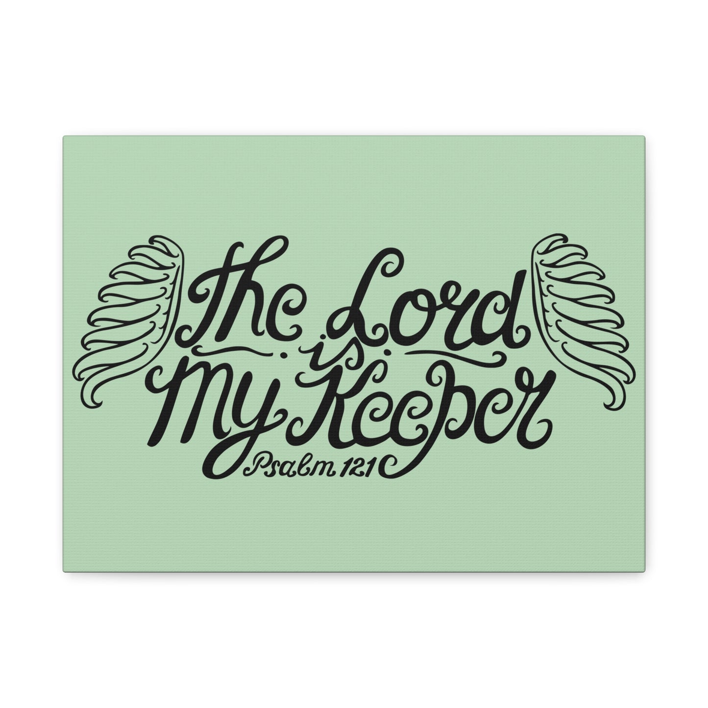 The Lord Is My Keeper Psalm 121  Bible Verse Canvas Christian Wall Art Ready To Hang