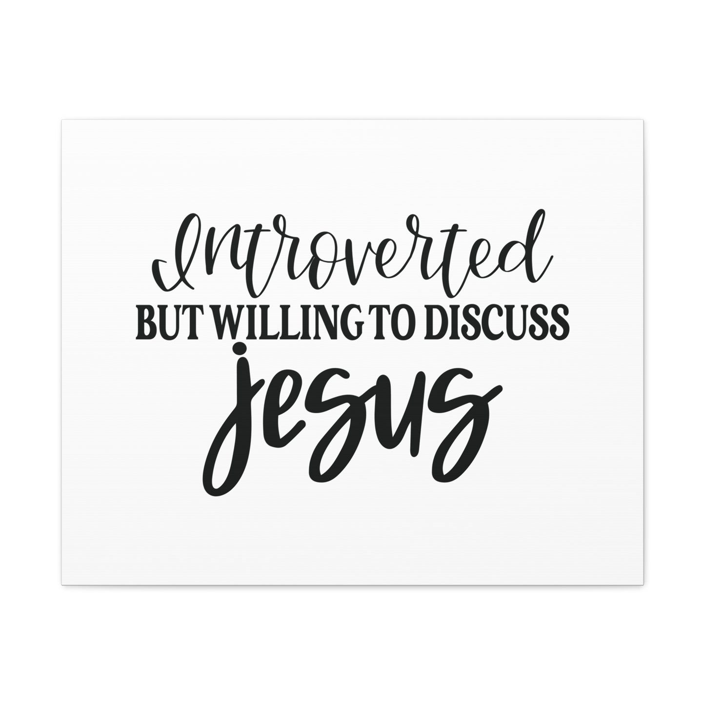 Willing To Discuss Jesus Ephesians 5:2 Christian Wall Art Bible Verse Print Ready to Hang