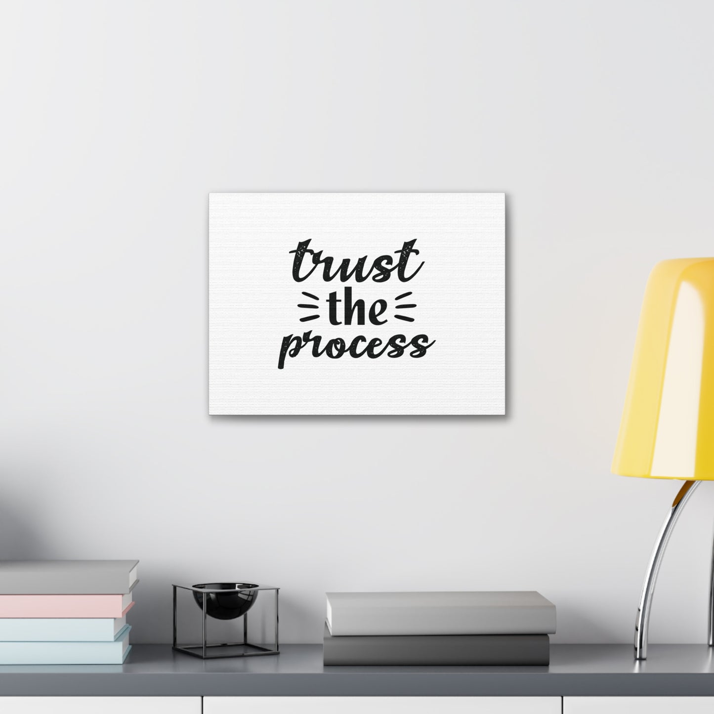 Trust The Process Proverbs 3:5 Christian Wall Art Bible Verse Print Ready to Hang