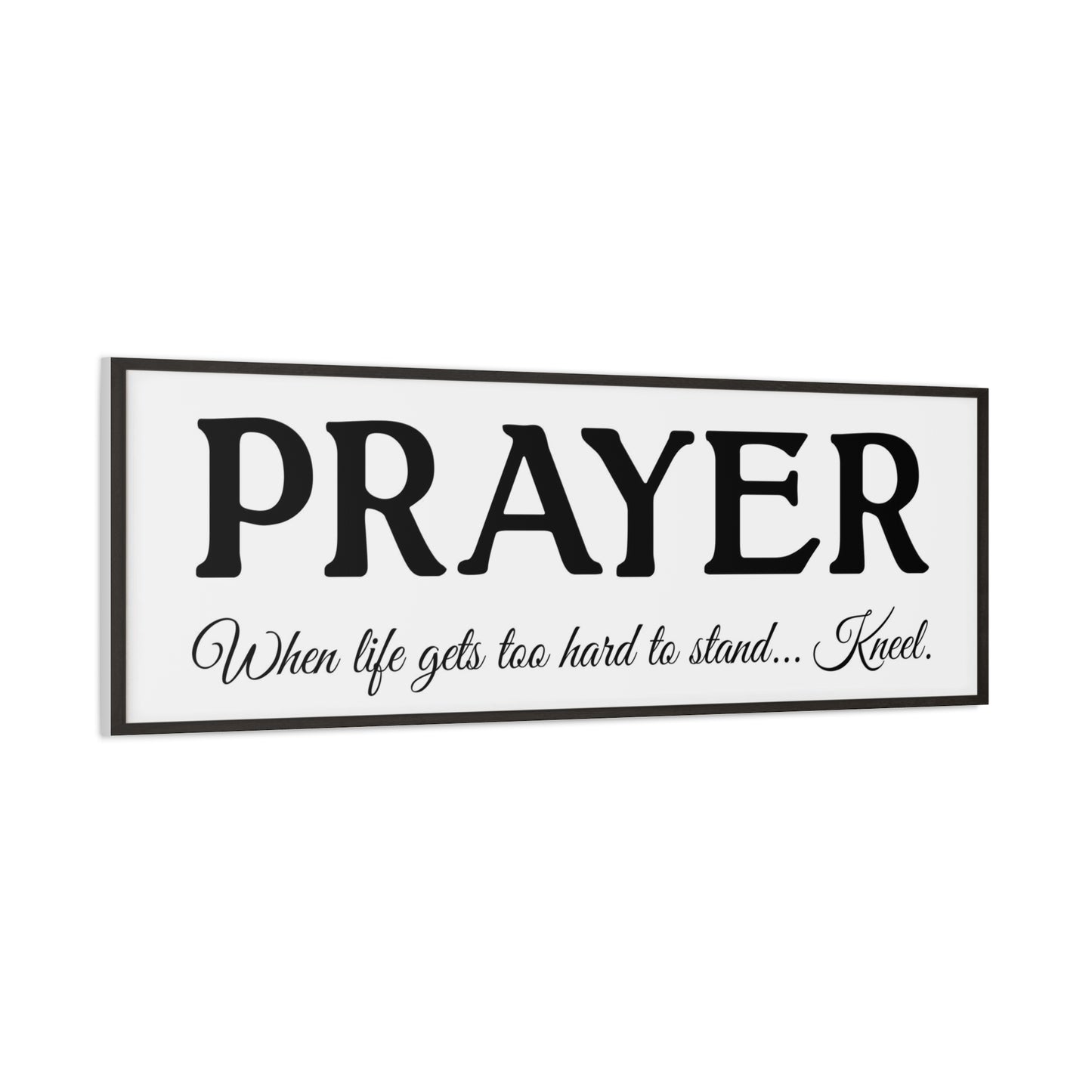 Scripture Walls Prayer White Bible Verse Canvas Christian Wall Art Ready to Hang Unframed