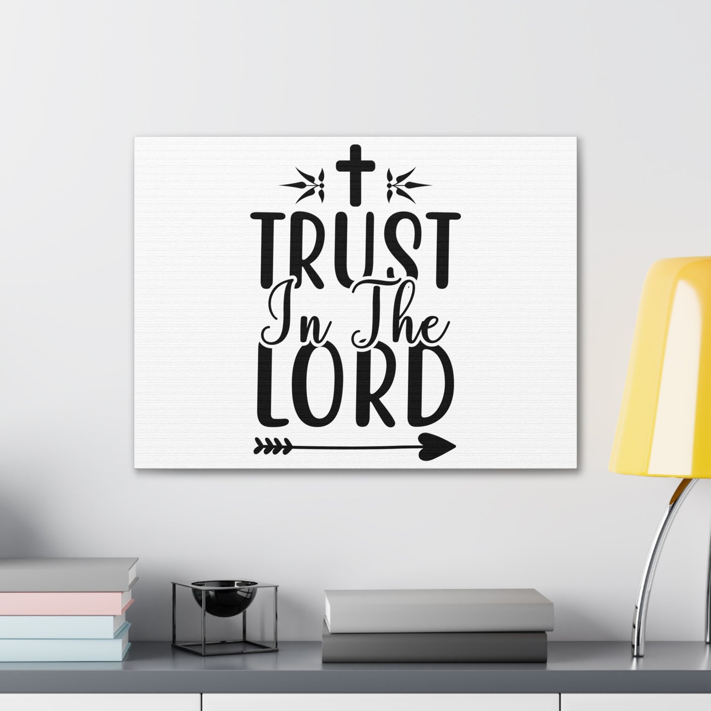 Trust In The Lord Hebrews 13:8 Christian Wall Art Print Ready to Hang