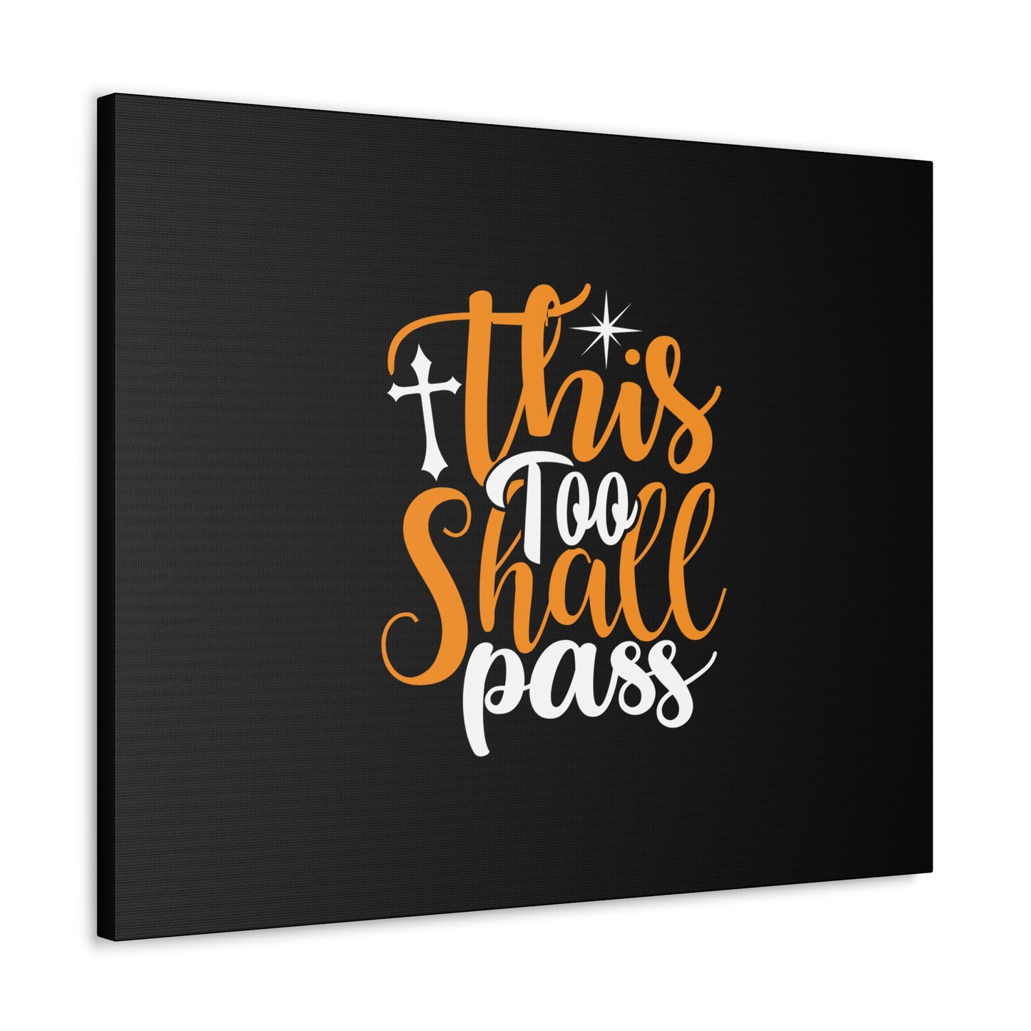 This Too Shall Pass 2 Corinthians 4:17 Christian Wall Art Bible Verse Print Ready to Hang